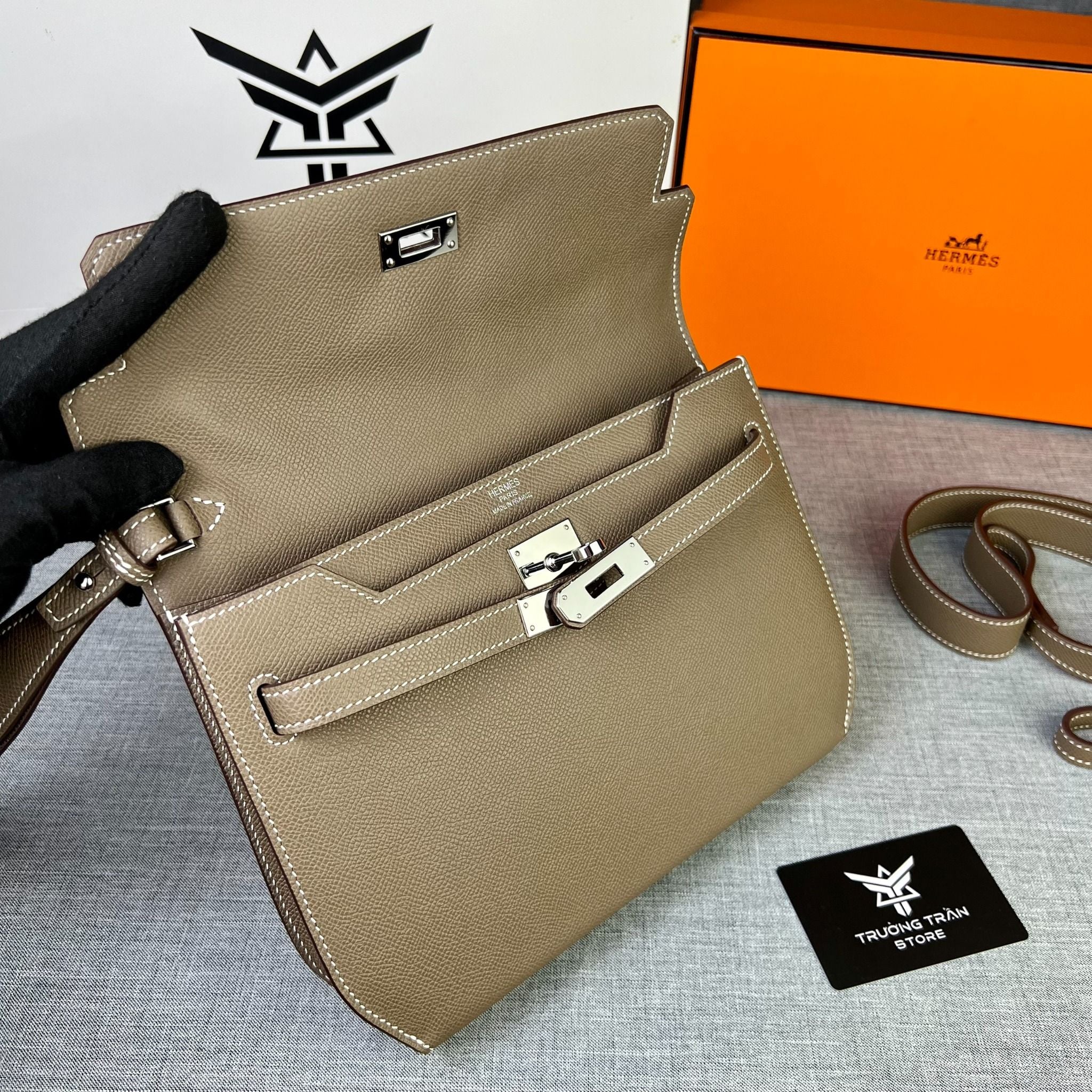 Clutch - Ví Cầm Tay Hermes - Nam - CLTT150
