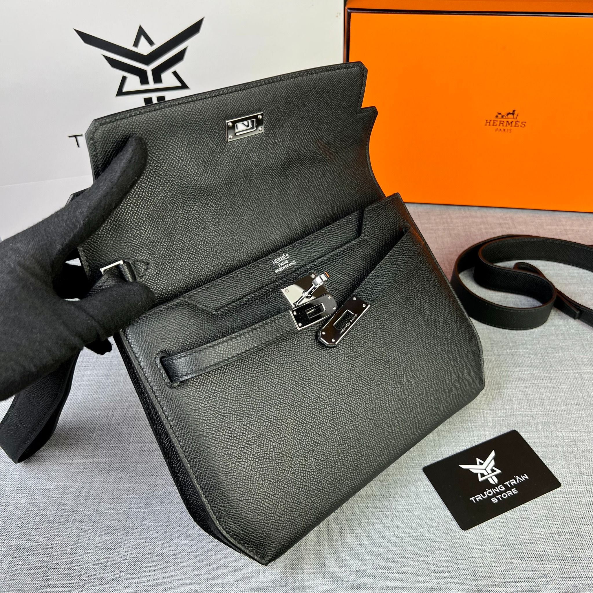 Clutch - Ví Cầm Tay Hermes - Nam - CLTT149