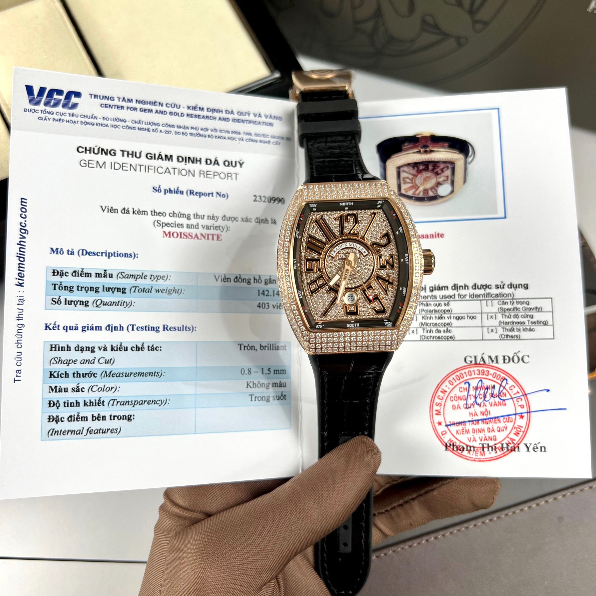 FRANCK MULLER VANGUARD YACHTING 45 MM - Đồng Hồ Franck Muller - Nam - DHNTT1080