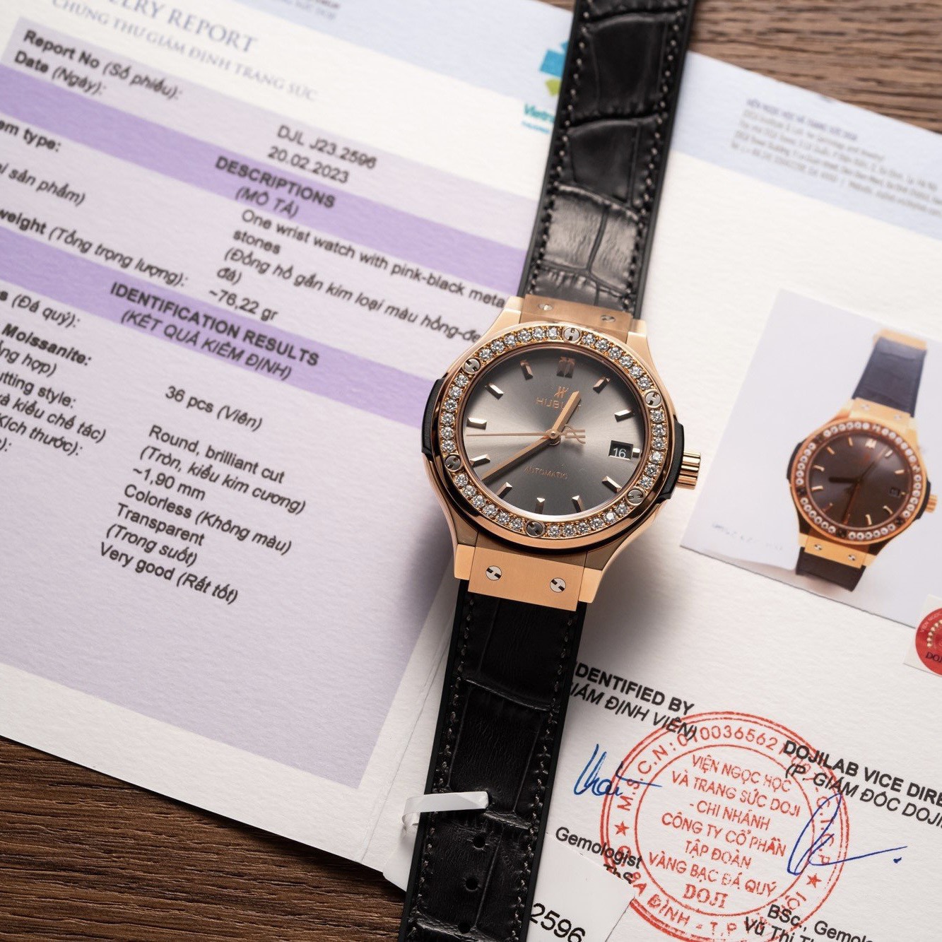 HUBLOT CLASSIC FUSION 38 MM - Đồng Hồ Hublot - Nữ - DHTT112