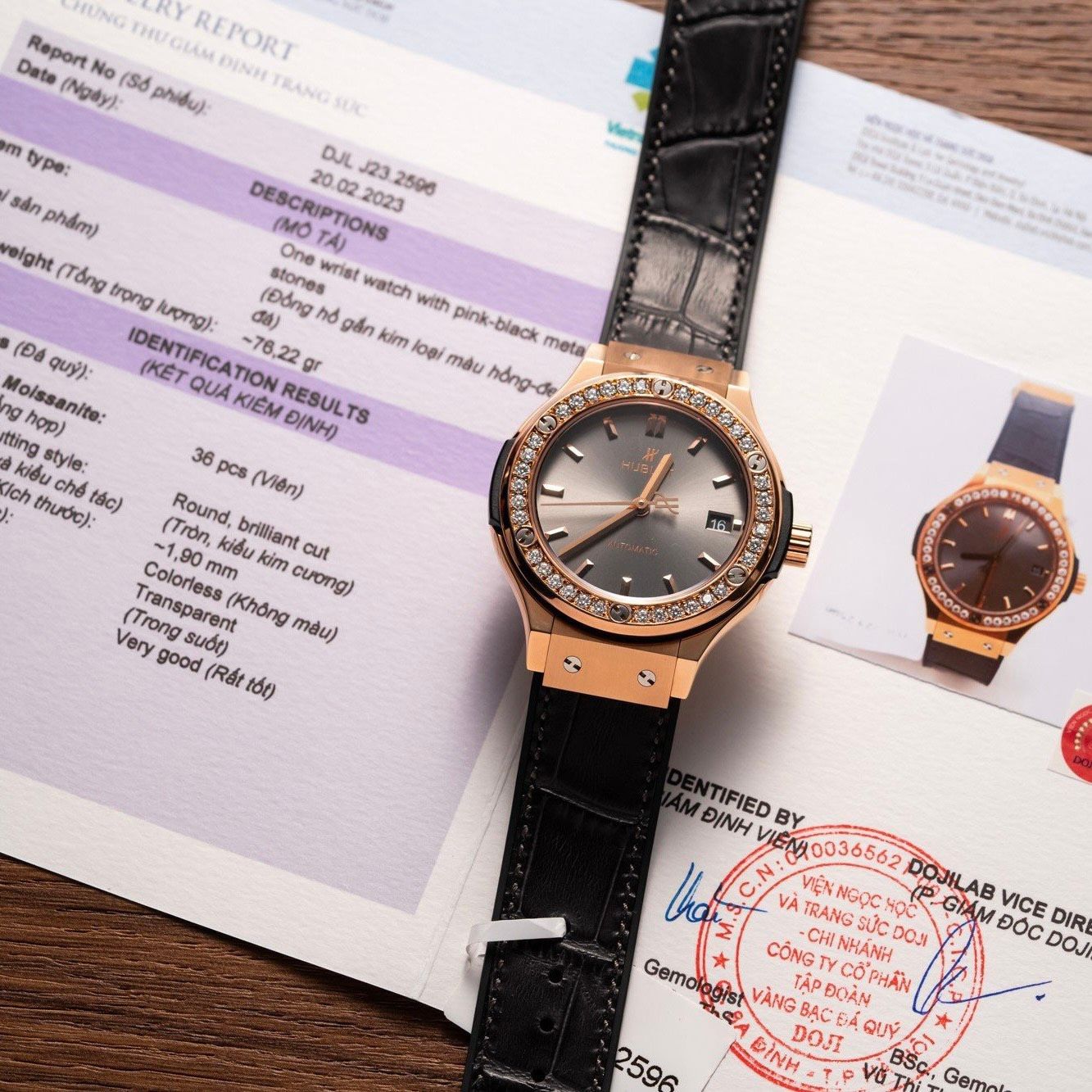 HUBLOT CLASSIC FUSION 38 MM - Đồng Hồ Hublot - Nữ - DHTT112