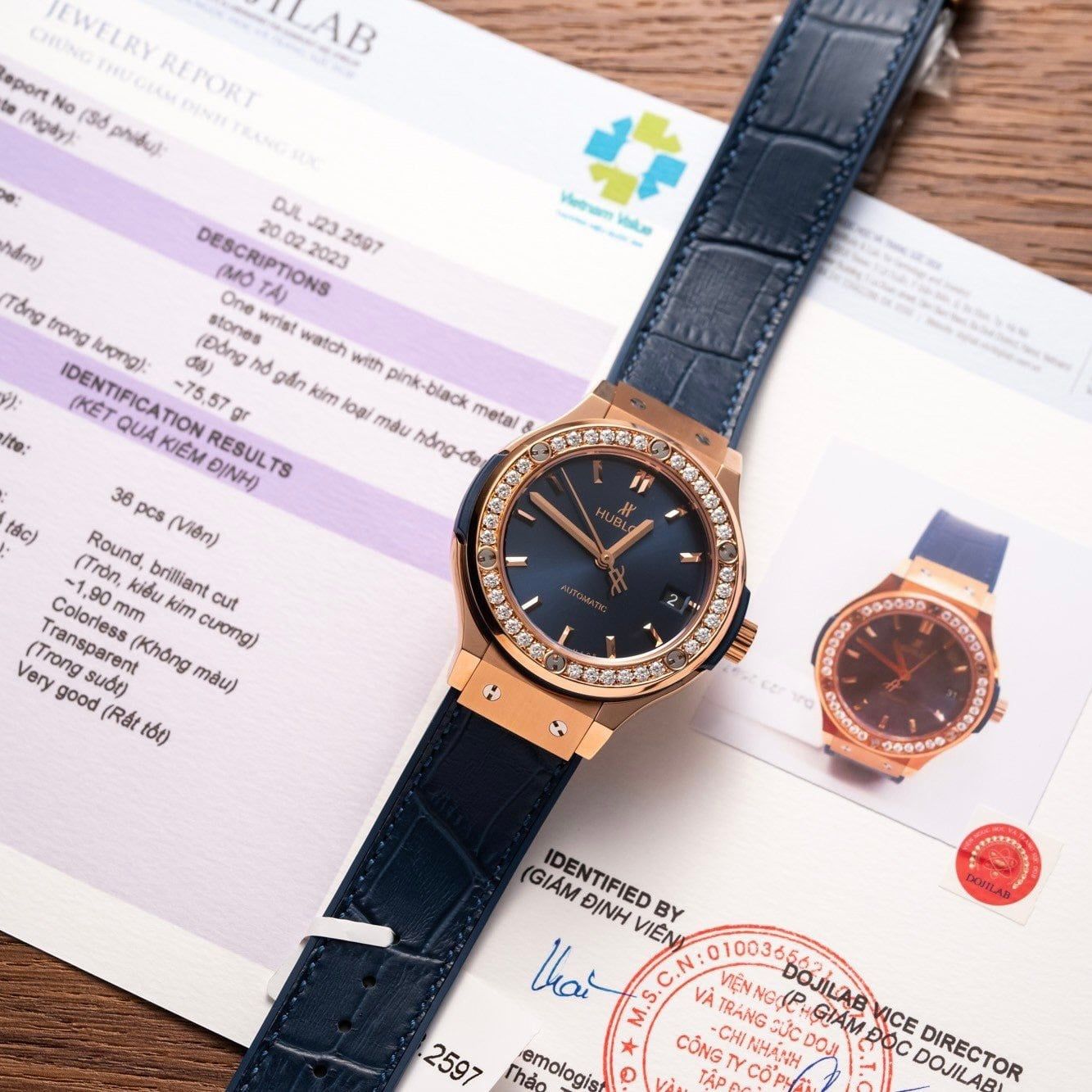HUBLOT CLASSIC FUSION 38 MM - Đồng Hồ Hublot - Nữ - DHTT118