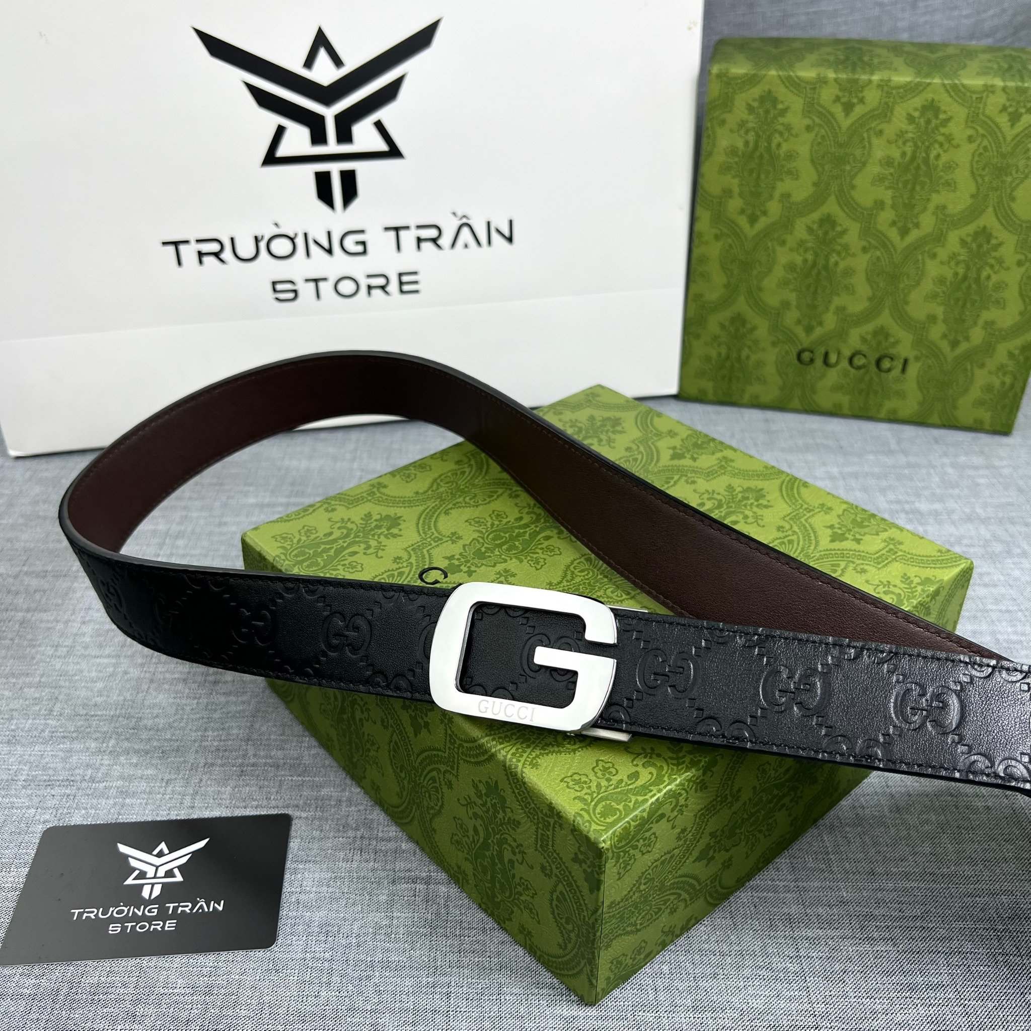 BELT 35 MM - Dây Lưng Gucci - Nam - DLTT76