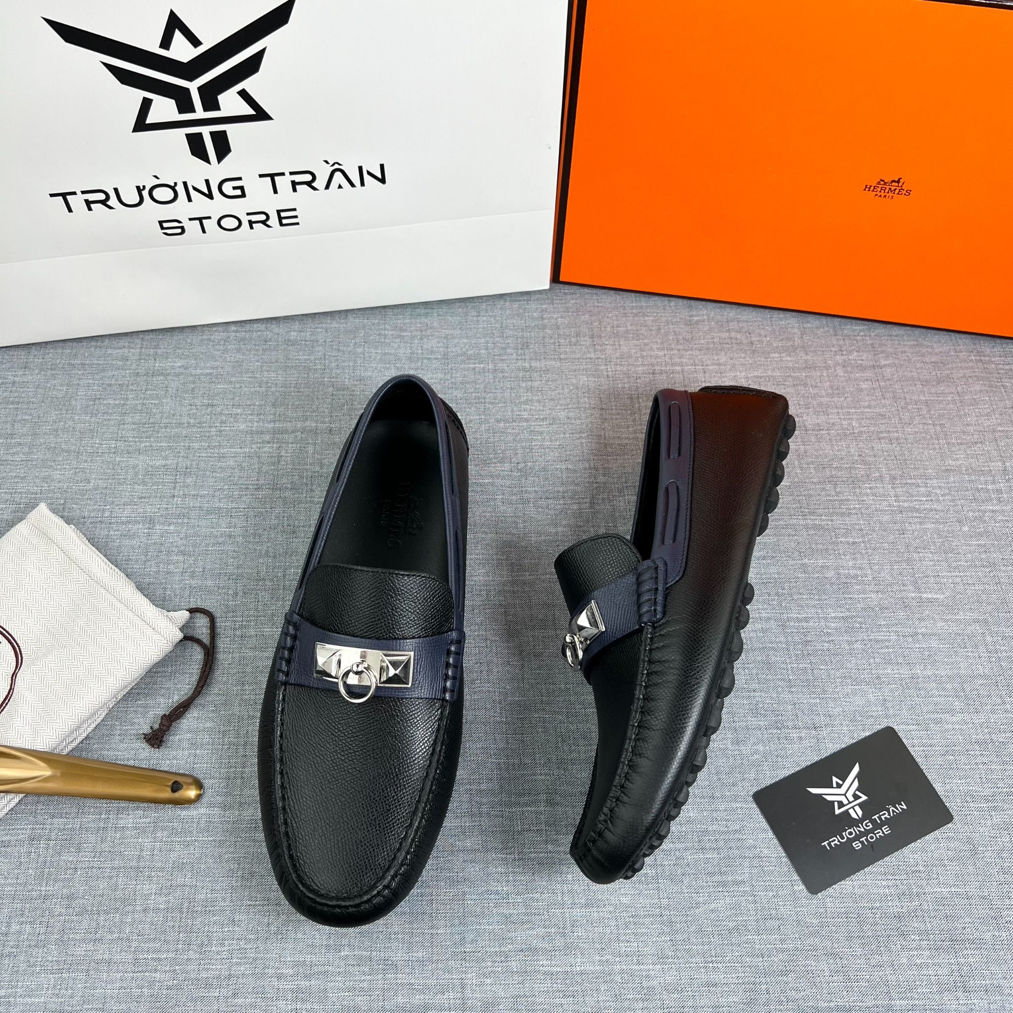 MOCCASIN - Giày Lười Hermes - Nam - GNTT143