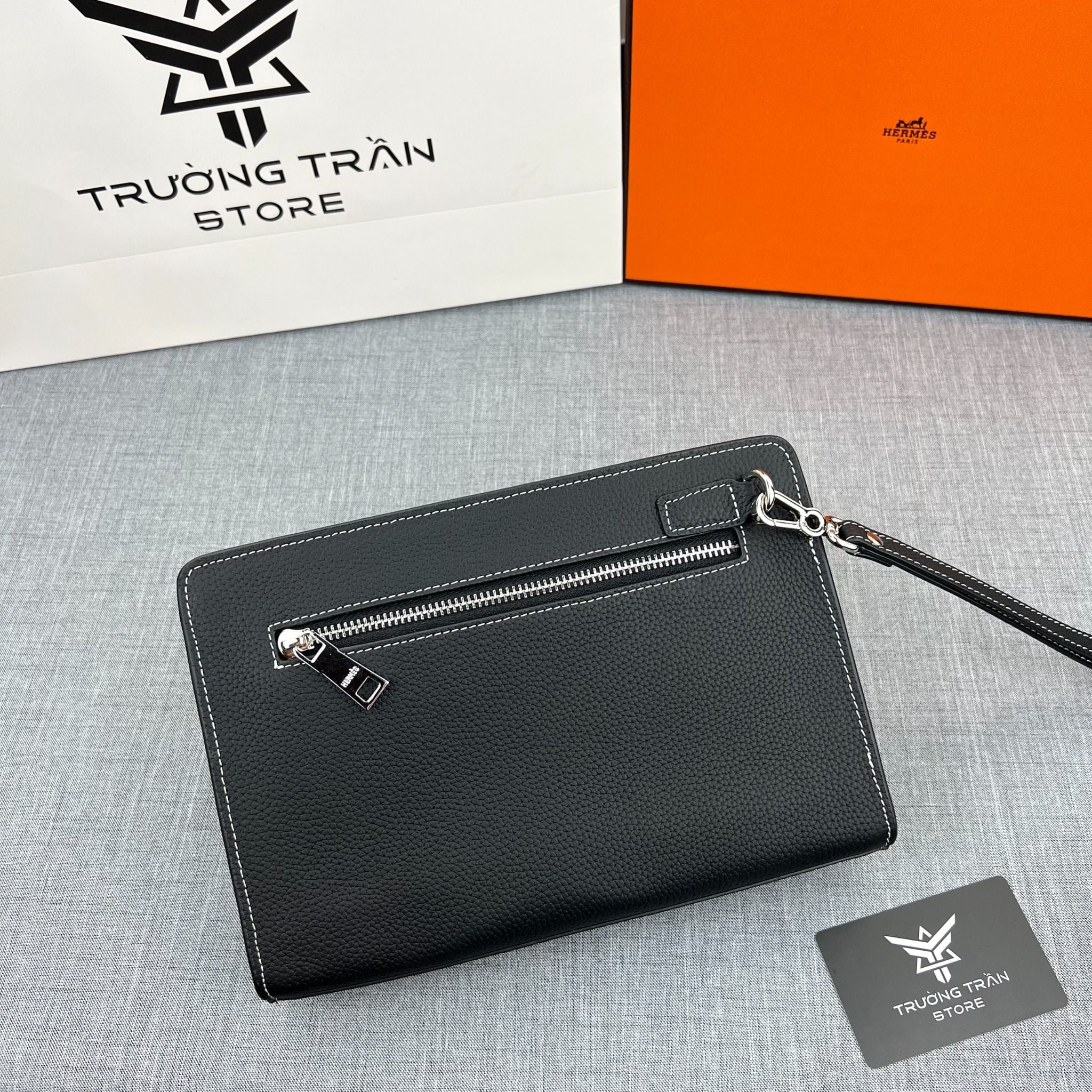 Clutch - Ví Khóa Số Hermes - Nam - CLTT232