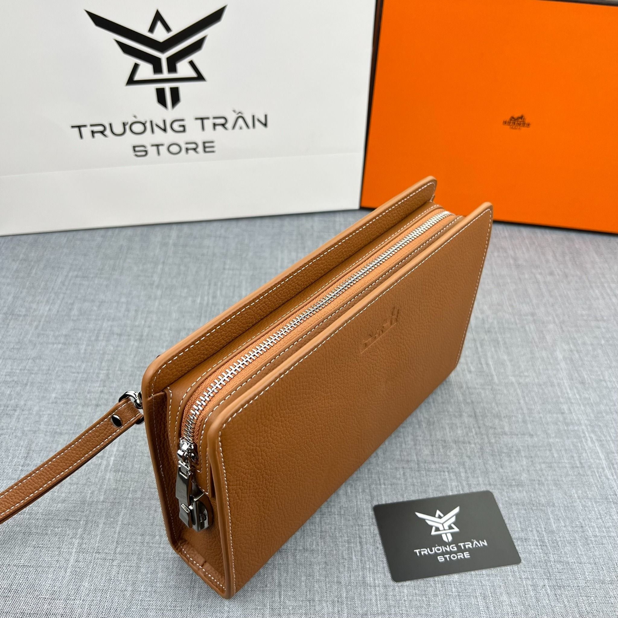 Clutch - Ví Khóa Số Hermes - Nam - CLTT234