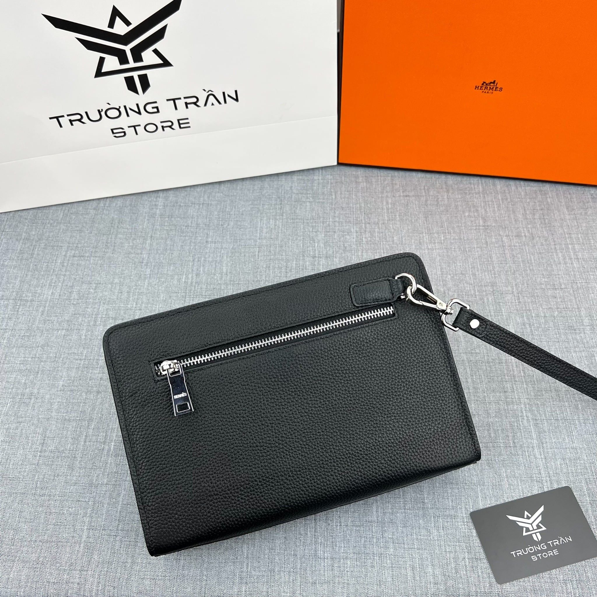 Clutch - Ví Khóa Số Hermes - Nam - CLTT284