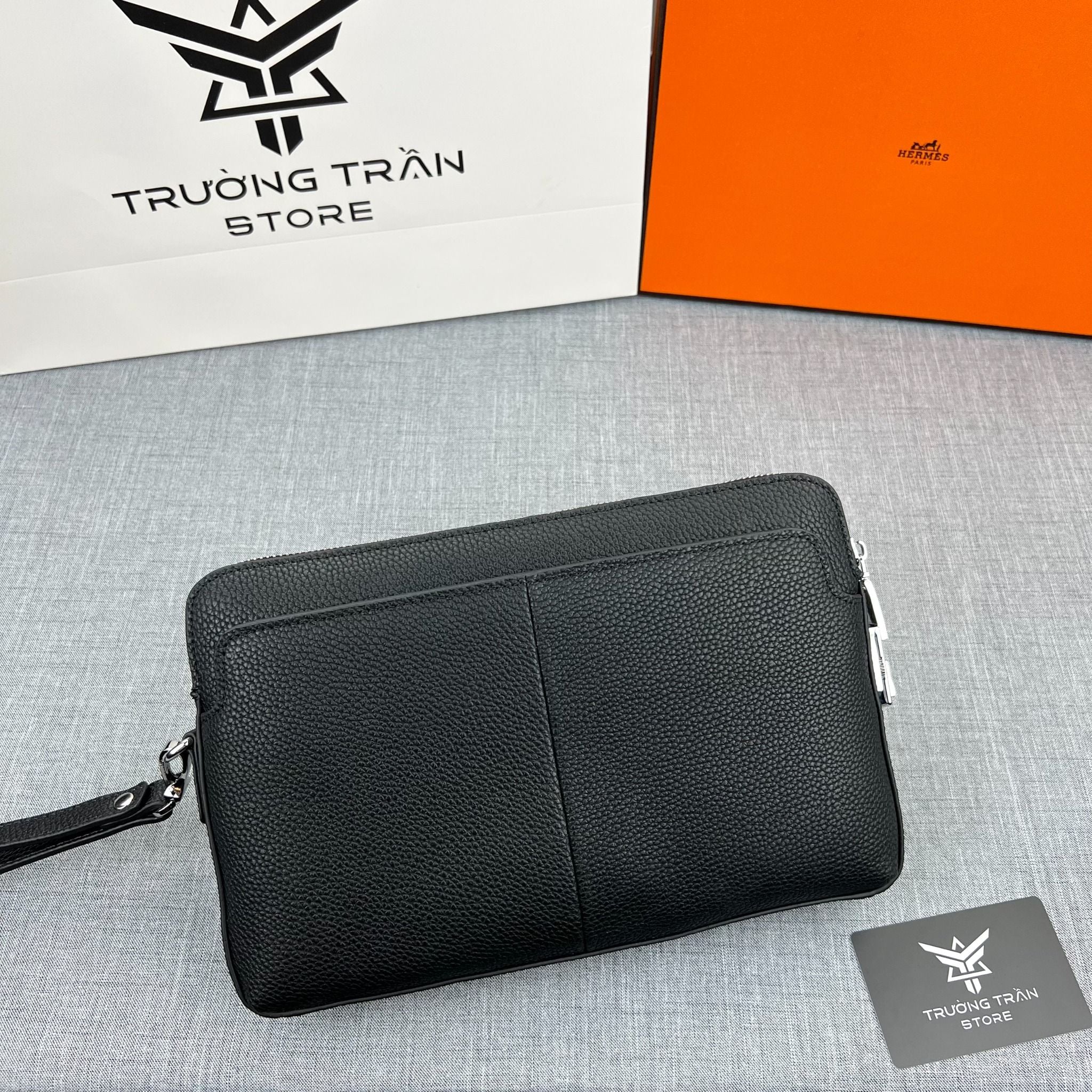 Clutch - Ví Khóa Số Hermes - Nam - CLTT281