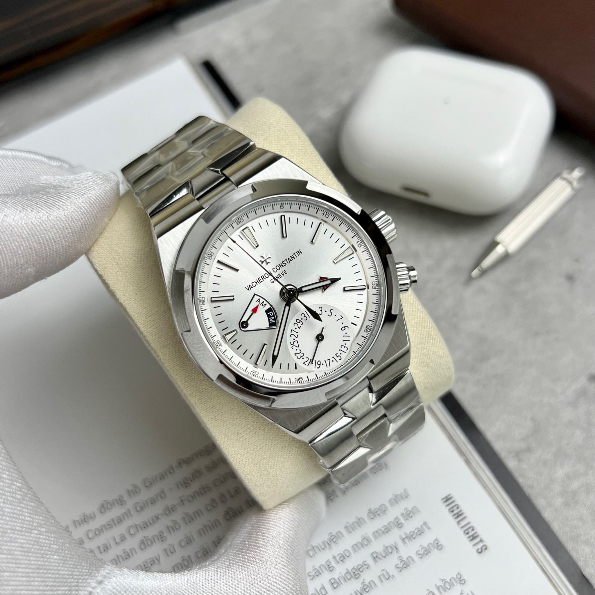 VACHERON CONSTANTIN OVERSEAS 41 MM - Đồng Hồ Vacheron Constantin - Nam - DHNTT1186