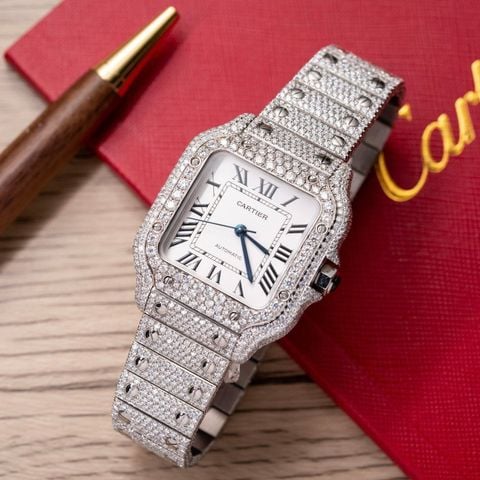 CARTIER SANTOS DE 35 MM - Đồng Hồ Cartier - Nữ - DHTT430