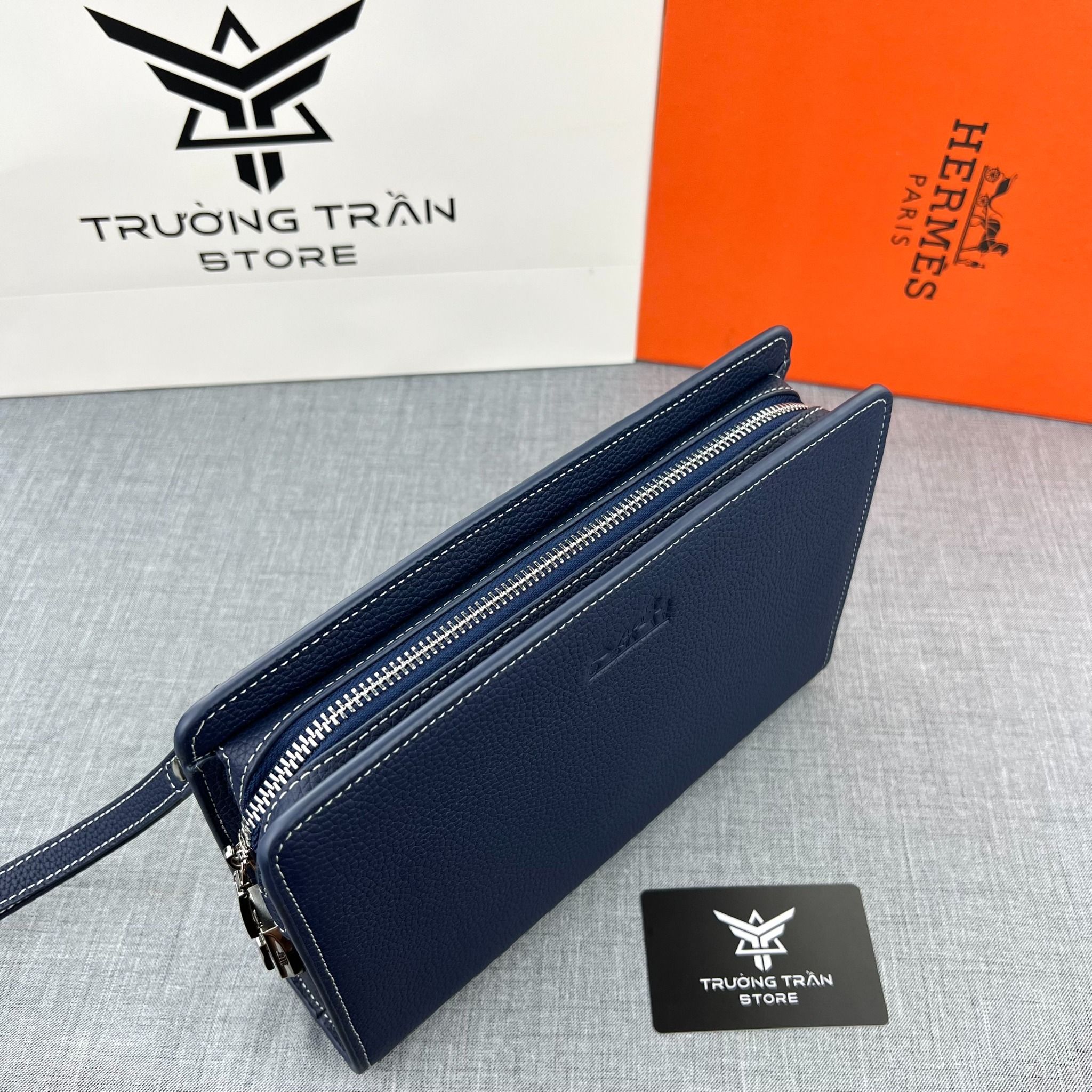 Clutch - Ví Khóa Số Hermes - Nam - CLTT233