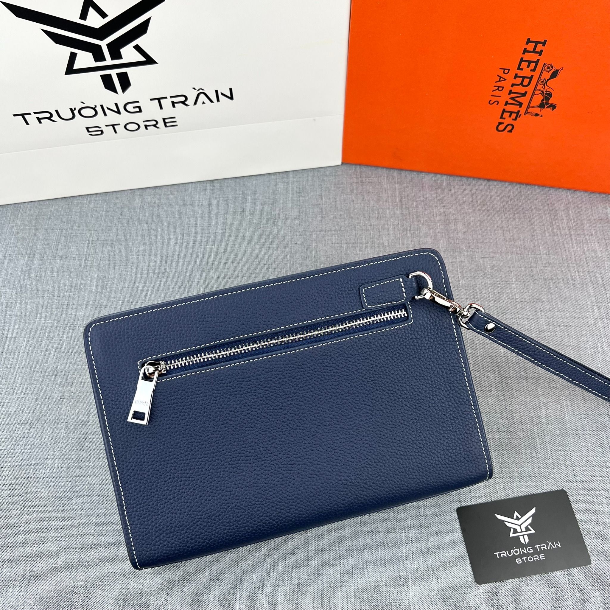 Clutch - Ví Khóa Số Hermes - Nam - CLTT233