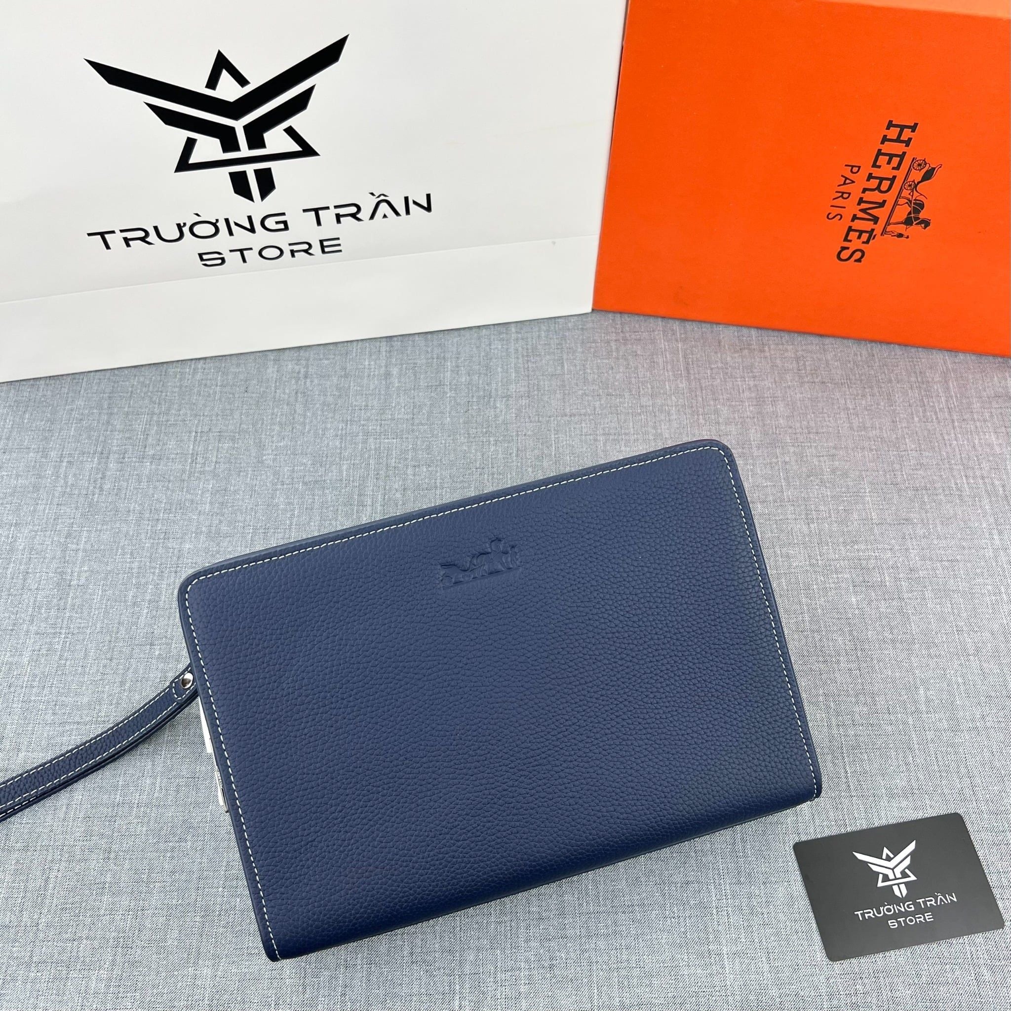 Clutch - Ví Khóa Số Hermes - Nam - CLTT233