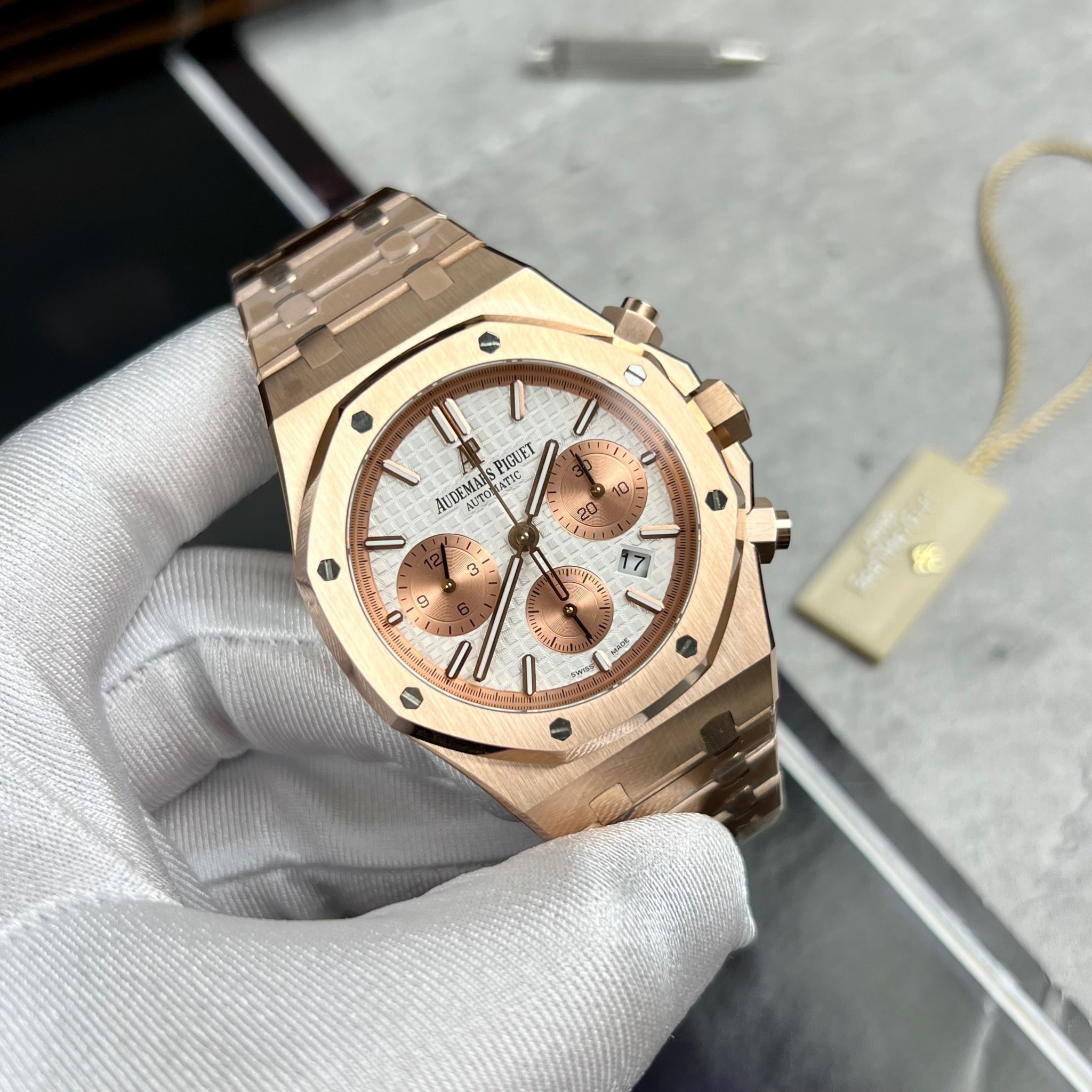 AUDEMARS PIGUET ROYAL OAK 41 MM - Đồng Hồ Audemars Piguet - Nam - DHNTT1254