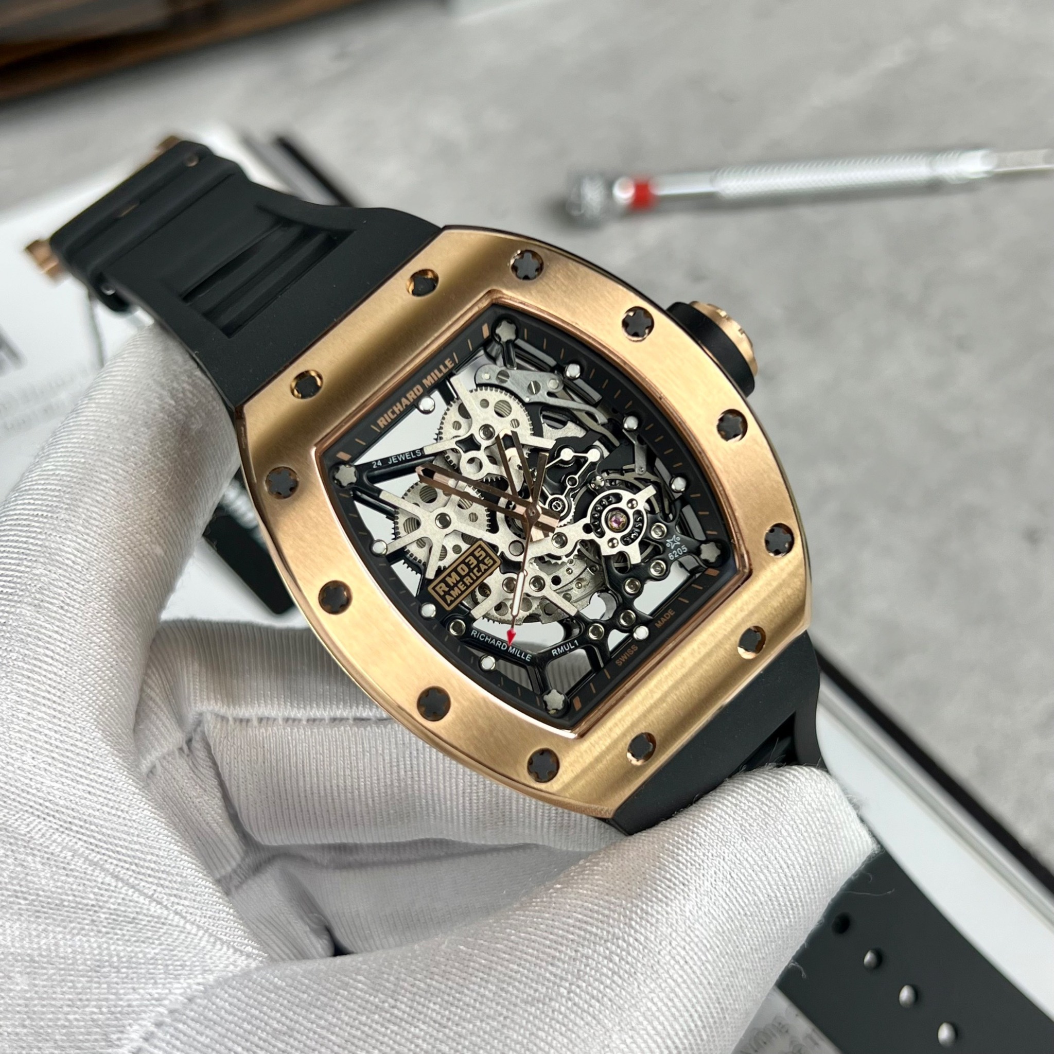 RICHARD MILLE 40 MM - Đồng Hồ Richard Mille - Nam - DHNTT1294