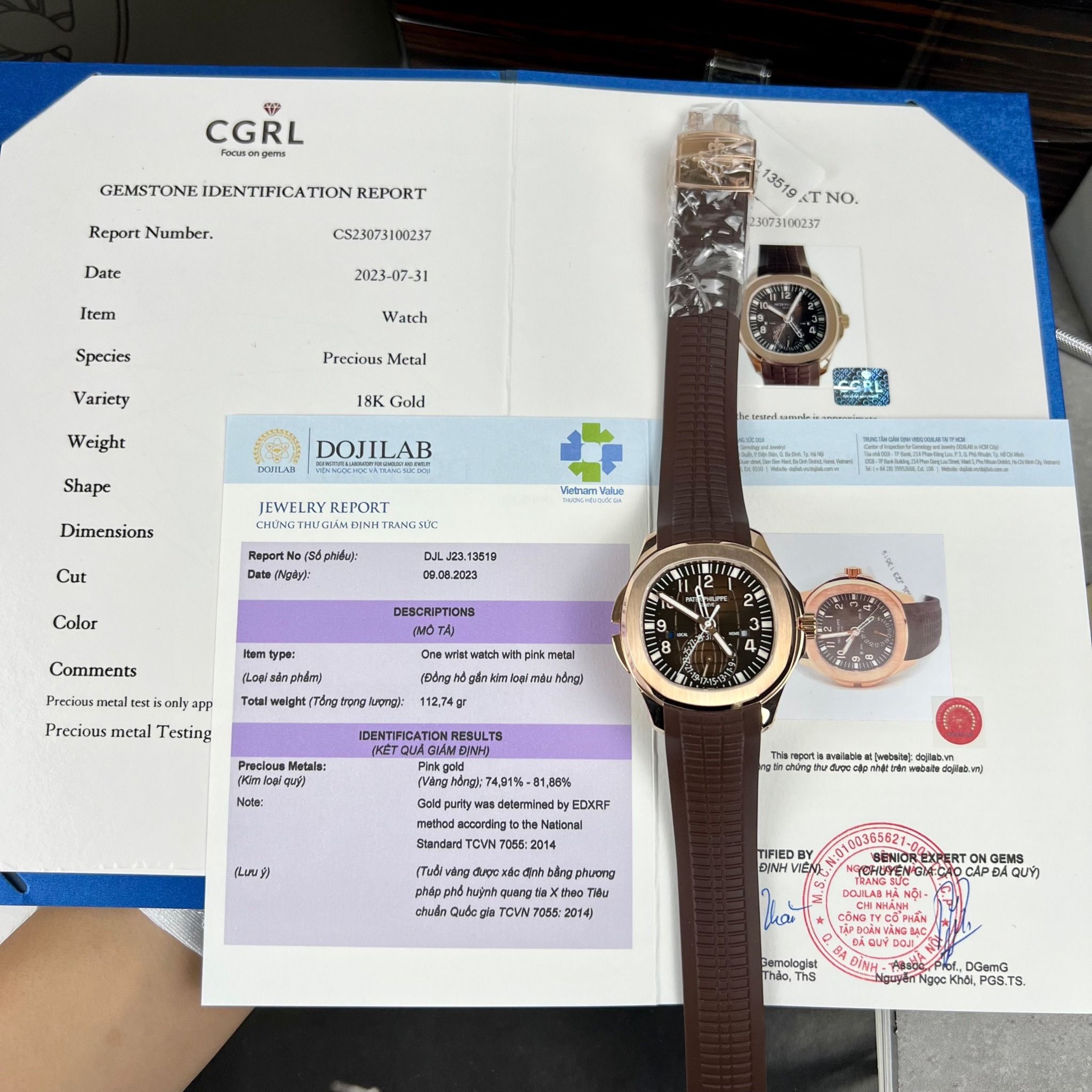 PATEK PHILIPPE AQUANAUT 41 MM - Đồng Hồ Patek Philippe - Nam - DHNTT600