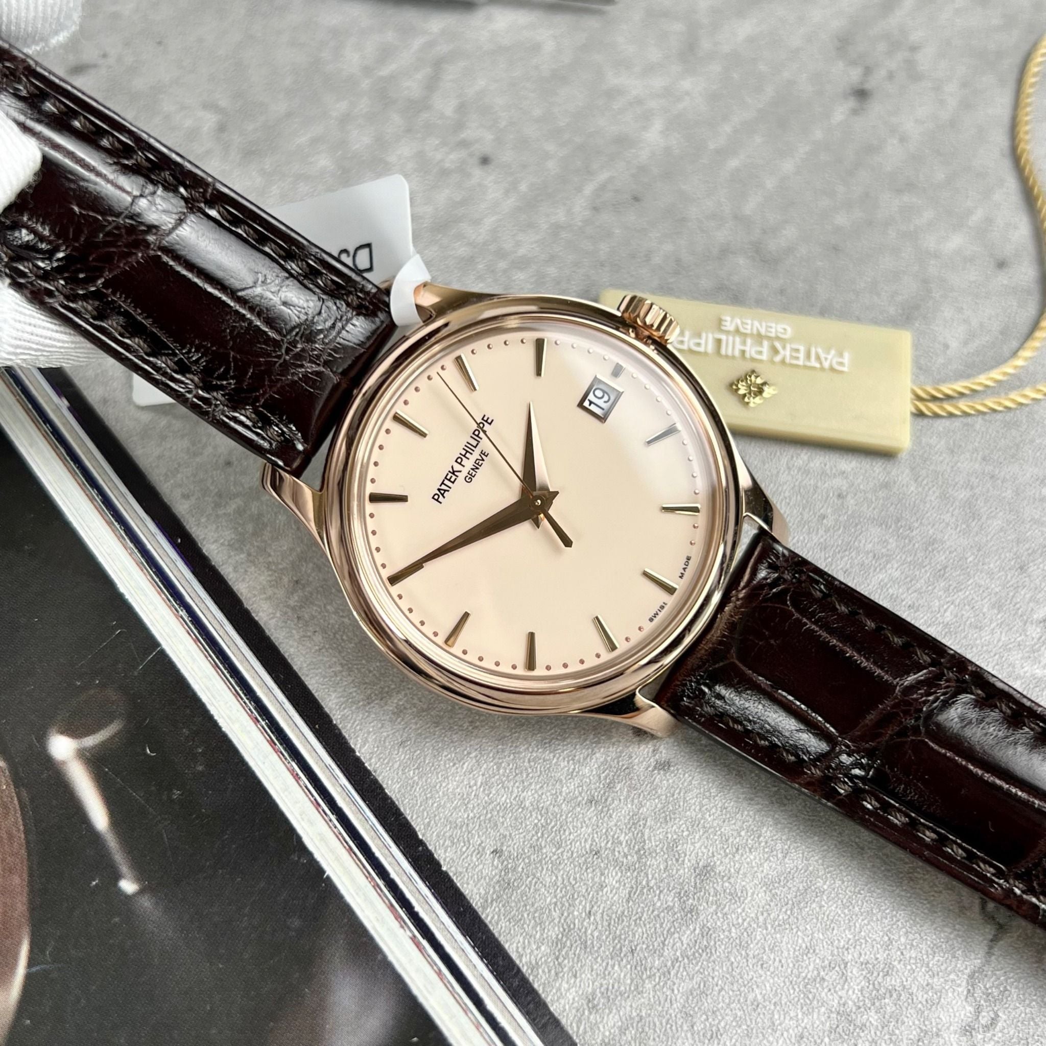 PATEK PHILIPPE CALATRAVA 39 MM - Đồng Hồ Patek Philippe - Nam - DHNTT660