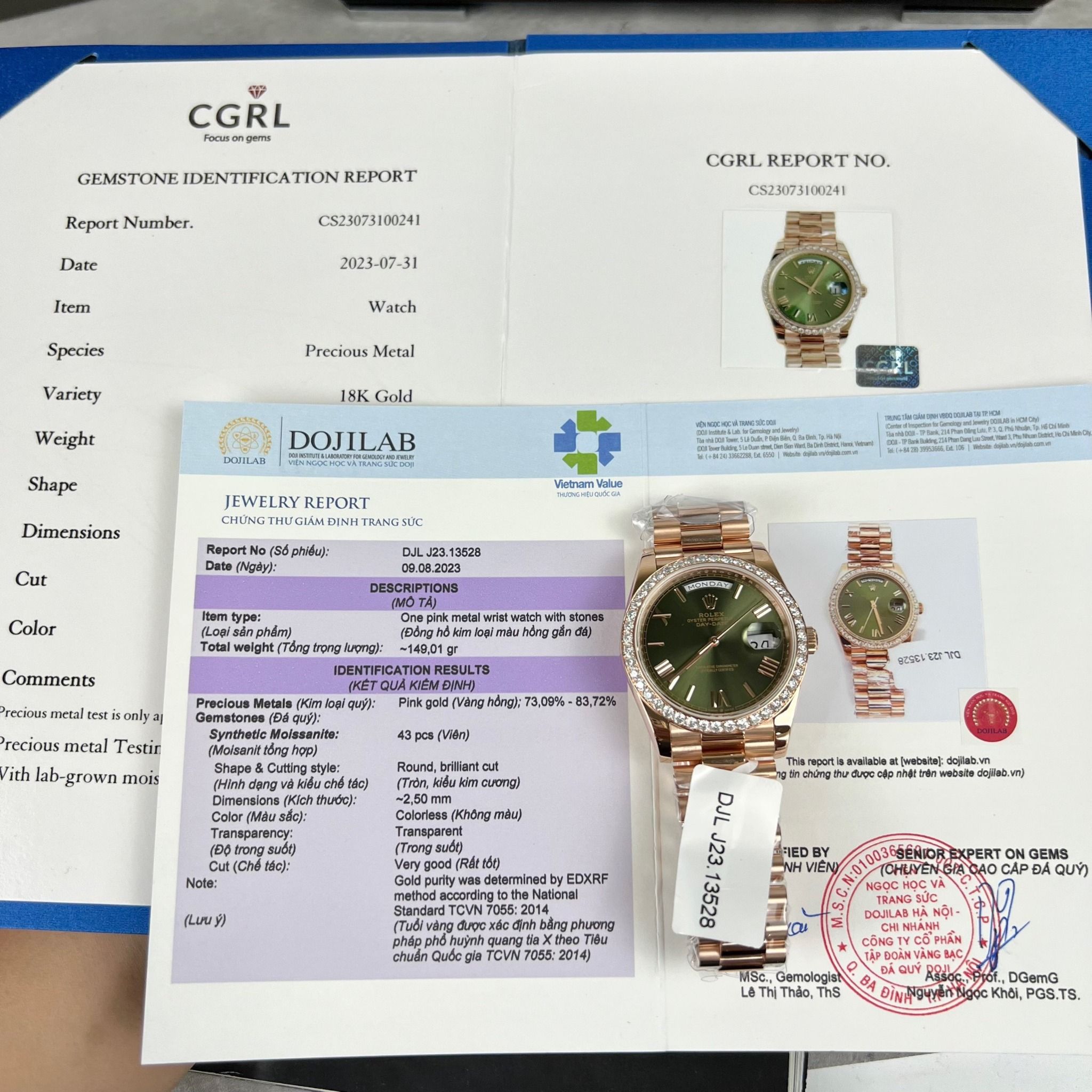 ROLEX DAY-DATE 40 MM - Đồng Hồ Rolex - Nam - DHNTT741