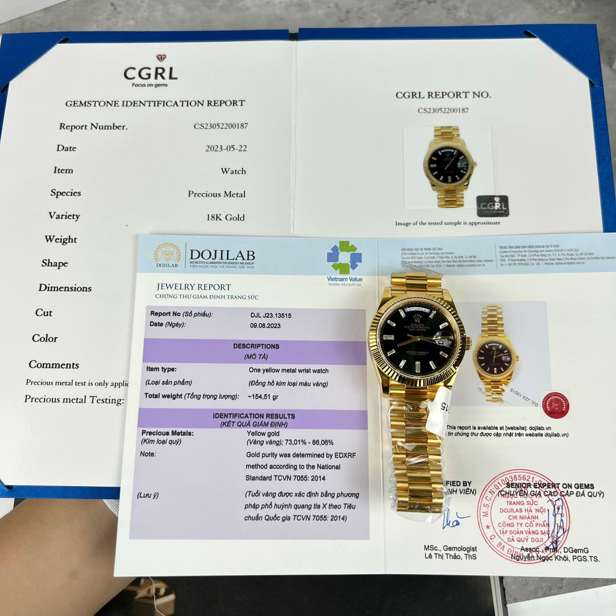 ROLEX DAY-DATE 40 MM - Đồng Hồ Rolex - Nam - DHNTT641