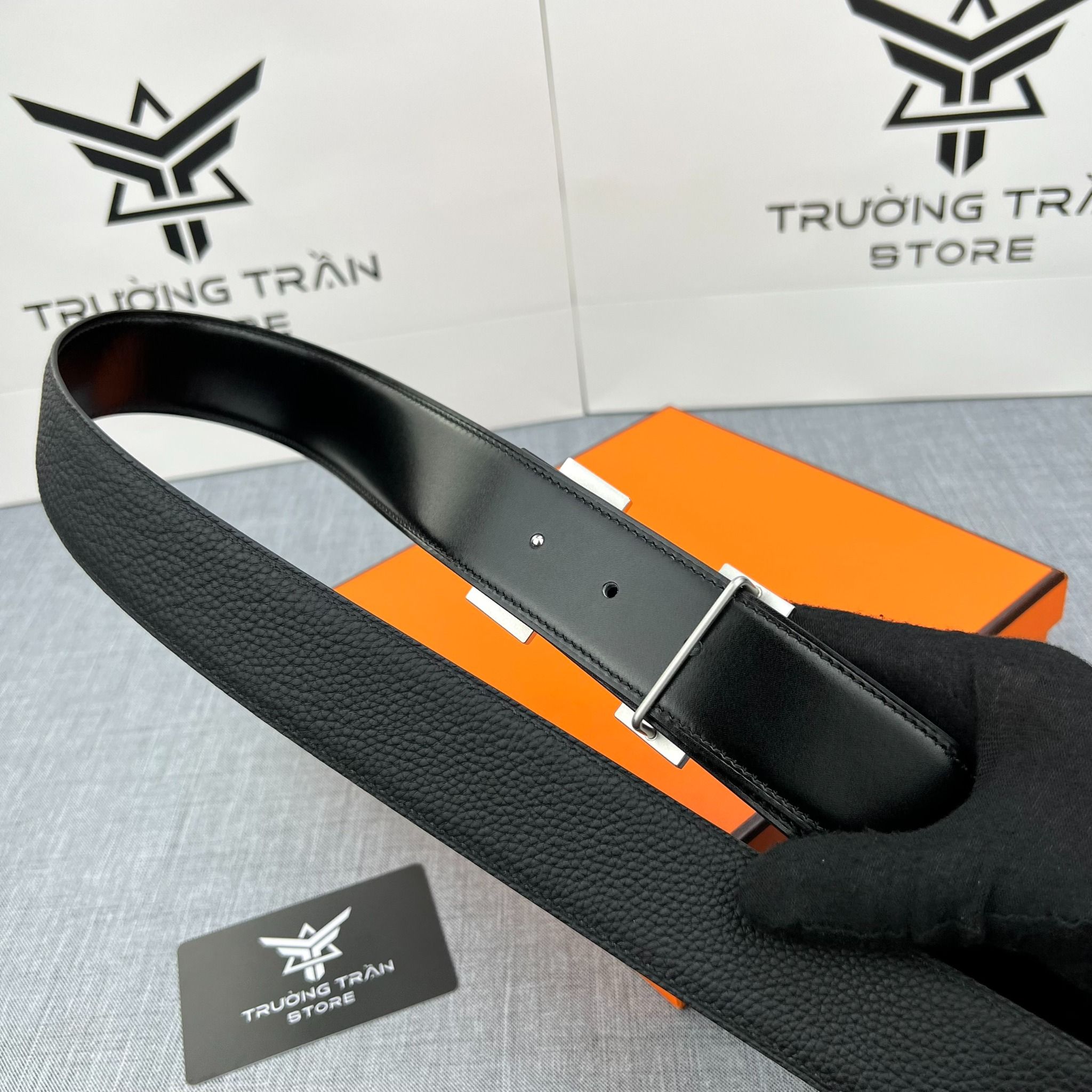 BELT 38 MM - Dây lưng Hermes - Nam - DLTT154