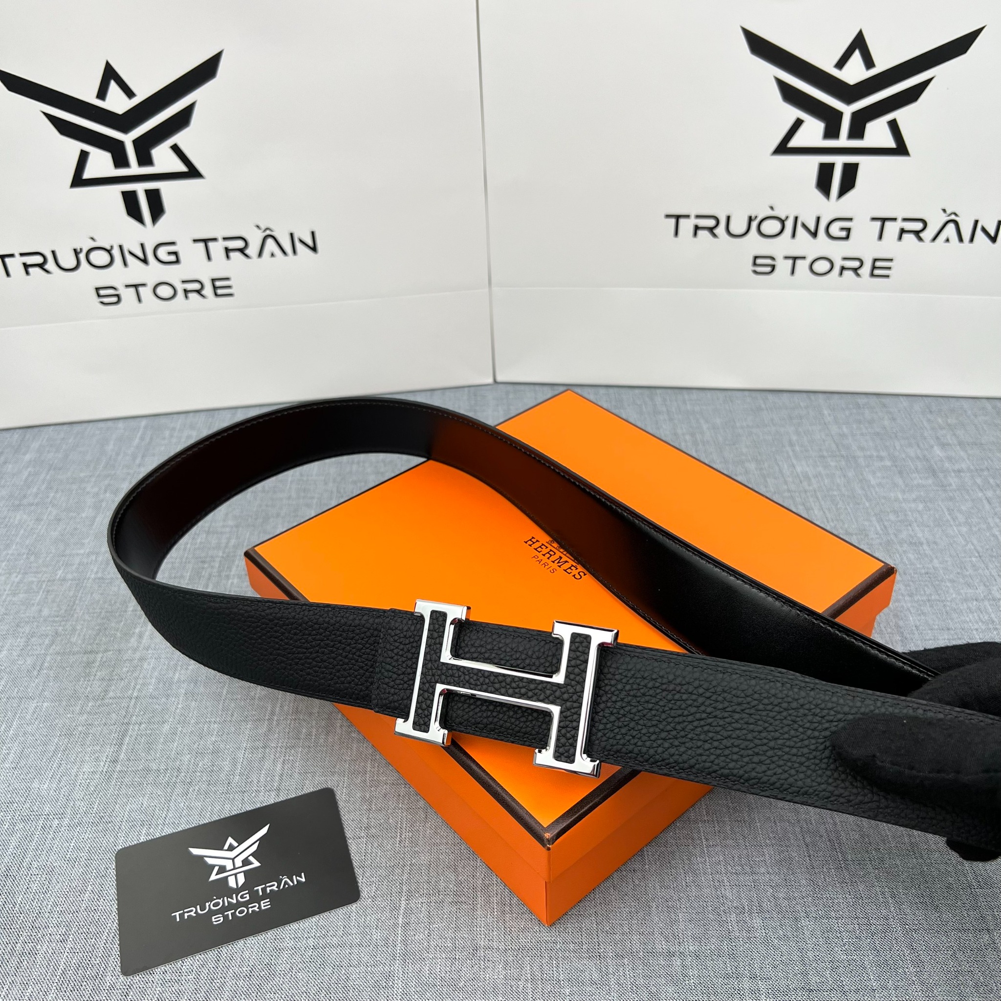 BELT 38 MM - Dây lưng Hermes - Nam - DLTT154