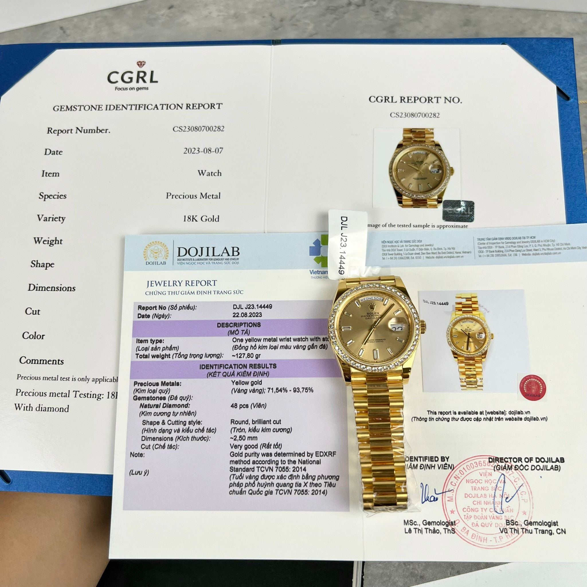ROLEX DAY-DATE 40 MM - Đồng Hồ Rolex - Nam - DHNTT1338