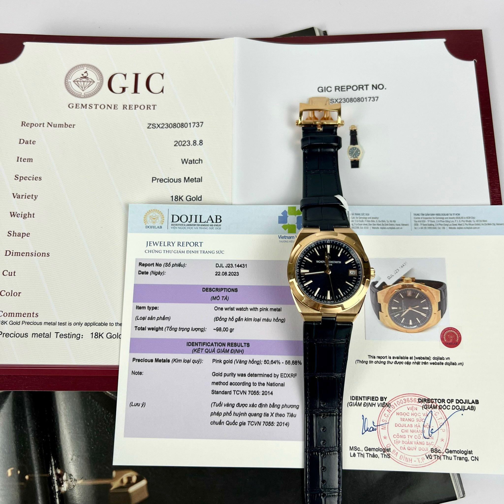 VACHERON CONSTANTIN OVERSEAS 41 MM - Đồng Hồ Vacheron Constantin - Nam - DHNTT1332