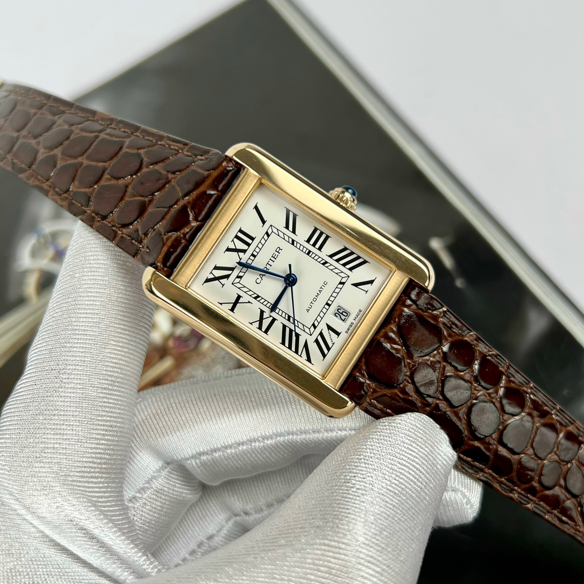 CARTIER TANK 31 MM - Đồng Hồ Cartier - Nam - DHNTT1344