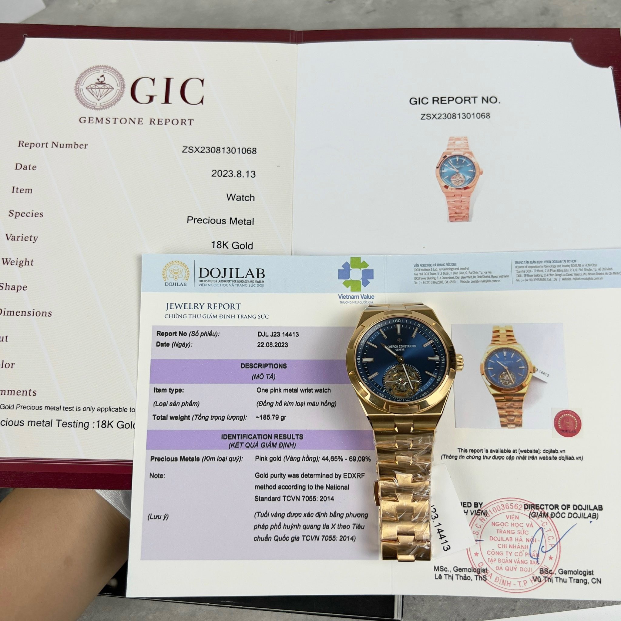 VACHERON CONSTANTIN OVERSEAS TOURBILLON 42 MM - Đồng Hồ Vacheron Constantin - Nam - DHNTT1345