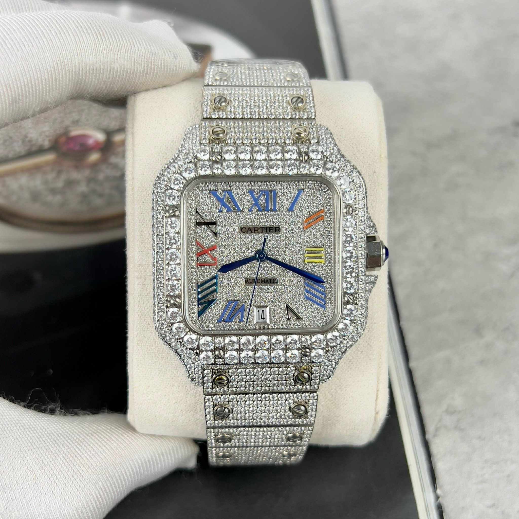 CARTIER SANTOS DE 40 MM - Đồng Hồ Cartier - Nam - DHNTT1270