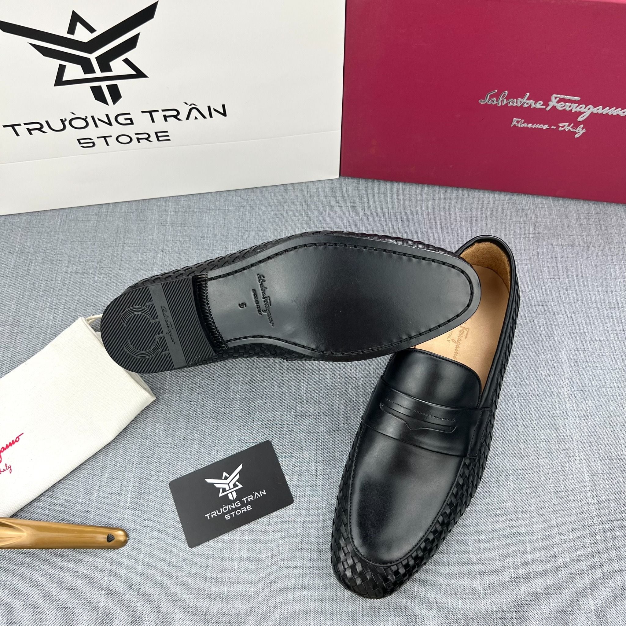 LOAFER - Giày Tây Salvatore Ferragamo - Nam - GNTT148