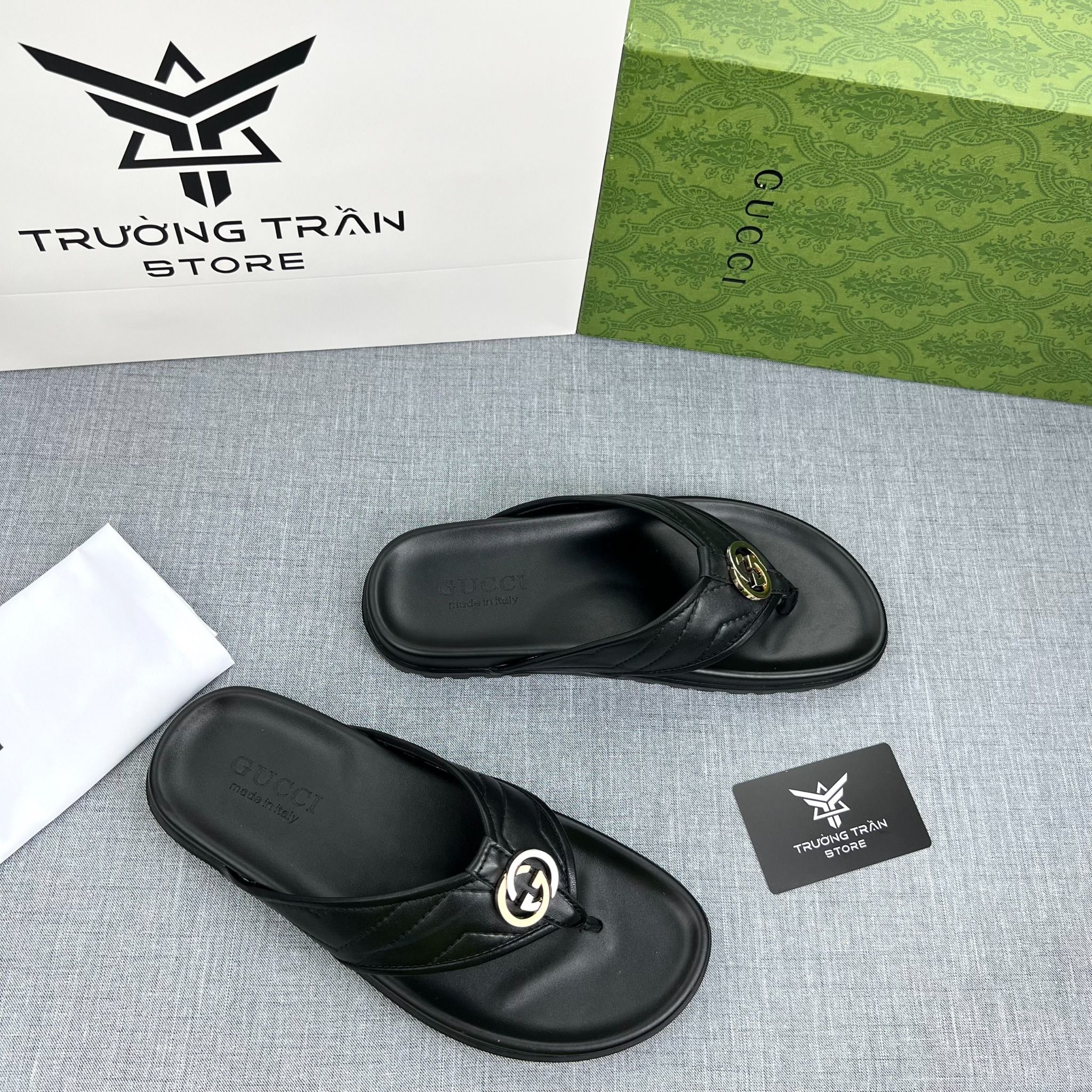 Dép - Dép Xỏ Ngón Gucci - Nam - DNTT93