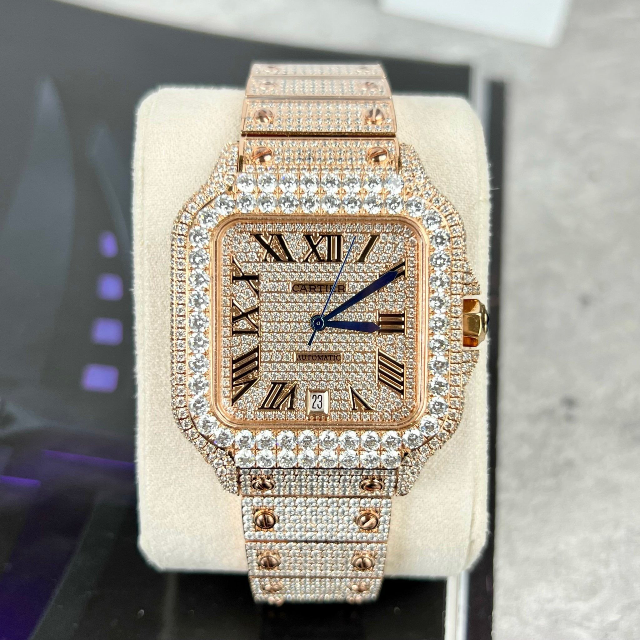 CARTIER SANTOS DE 40 MM - Đồng Hồ Cartier - Nam - DHNTT1380