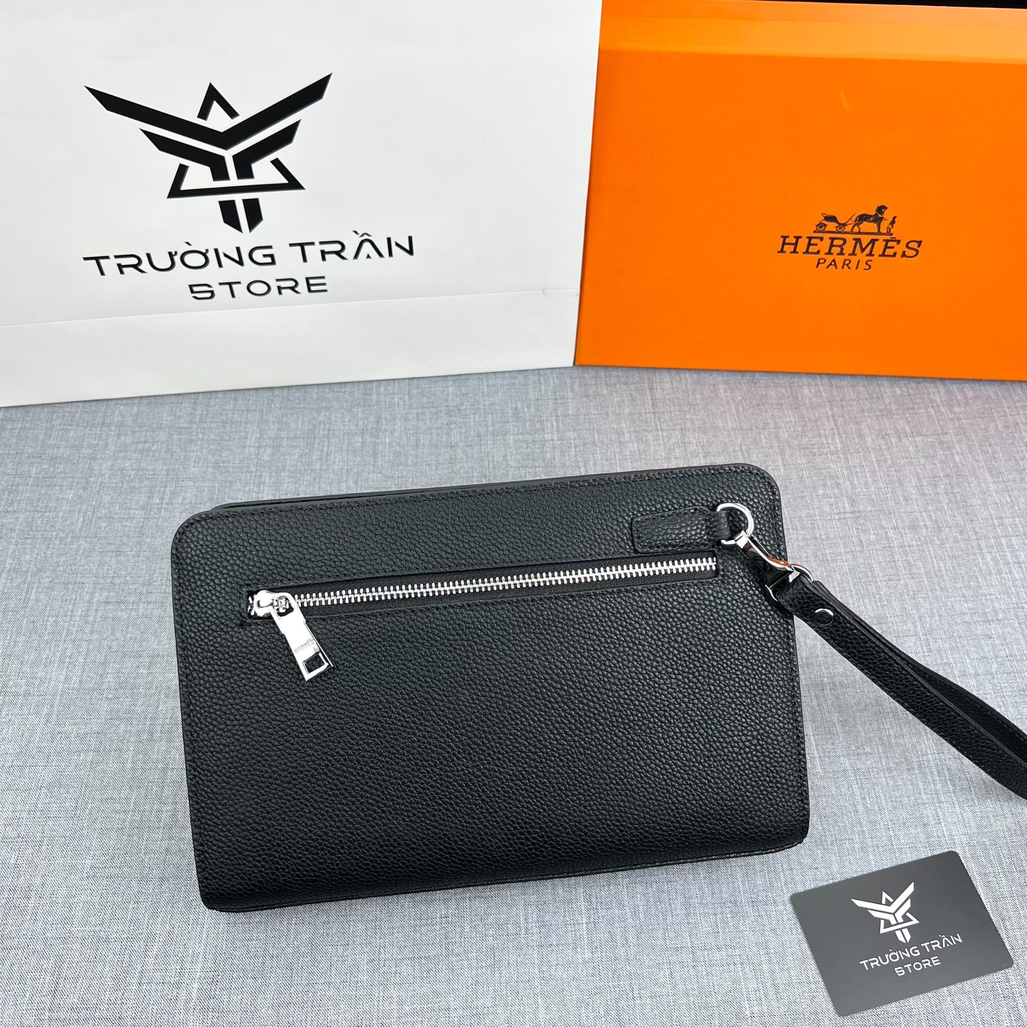Clutch - Ví Khóa Số Hermes - Nam - CLTT283