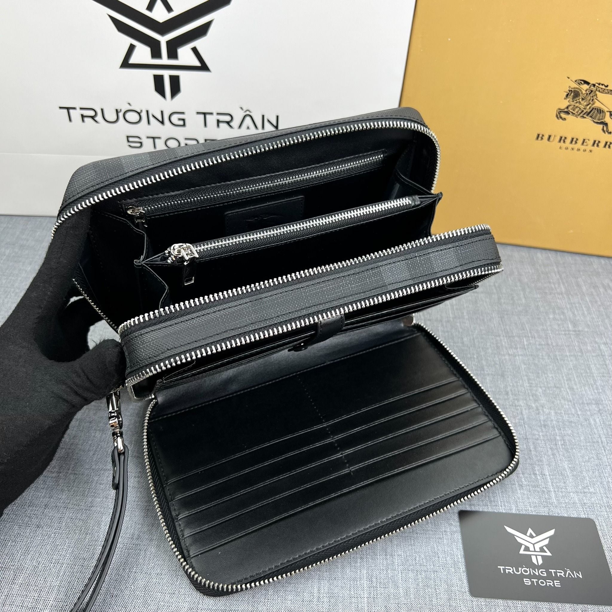 Clutch - Ví Cầm Tay Burberry - Nam - CLTT243