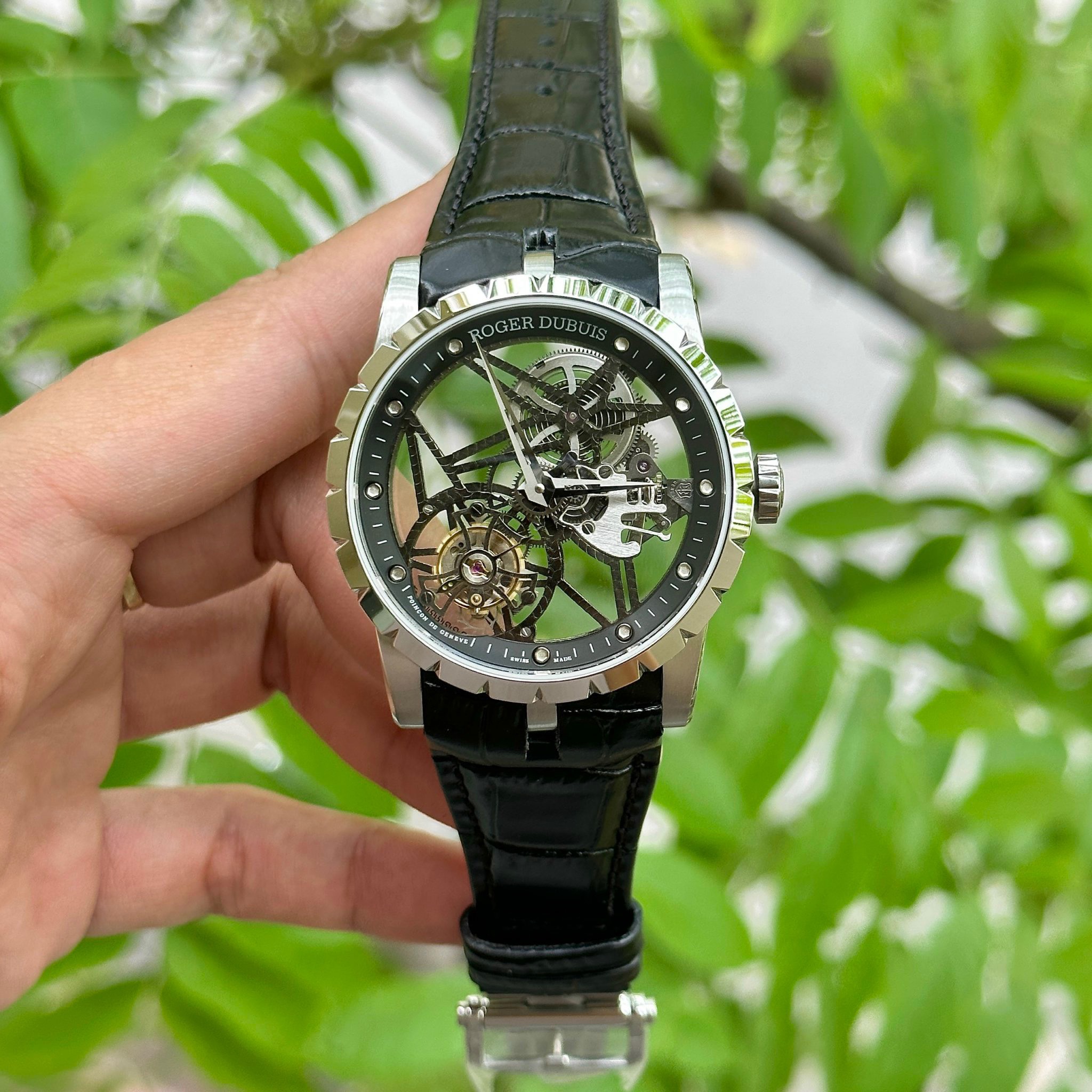 ROGER DUBUIS EXCALIBUR TOURBILLON 42 MM - Đồng Hồ Roger Dubuis - Nam - DHNTT1438
