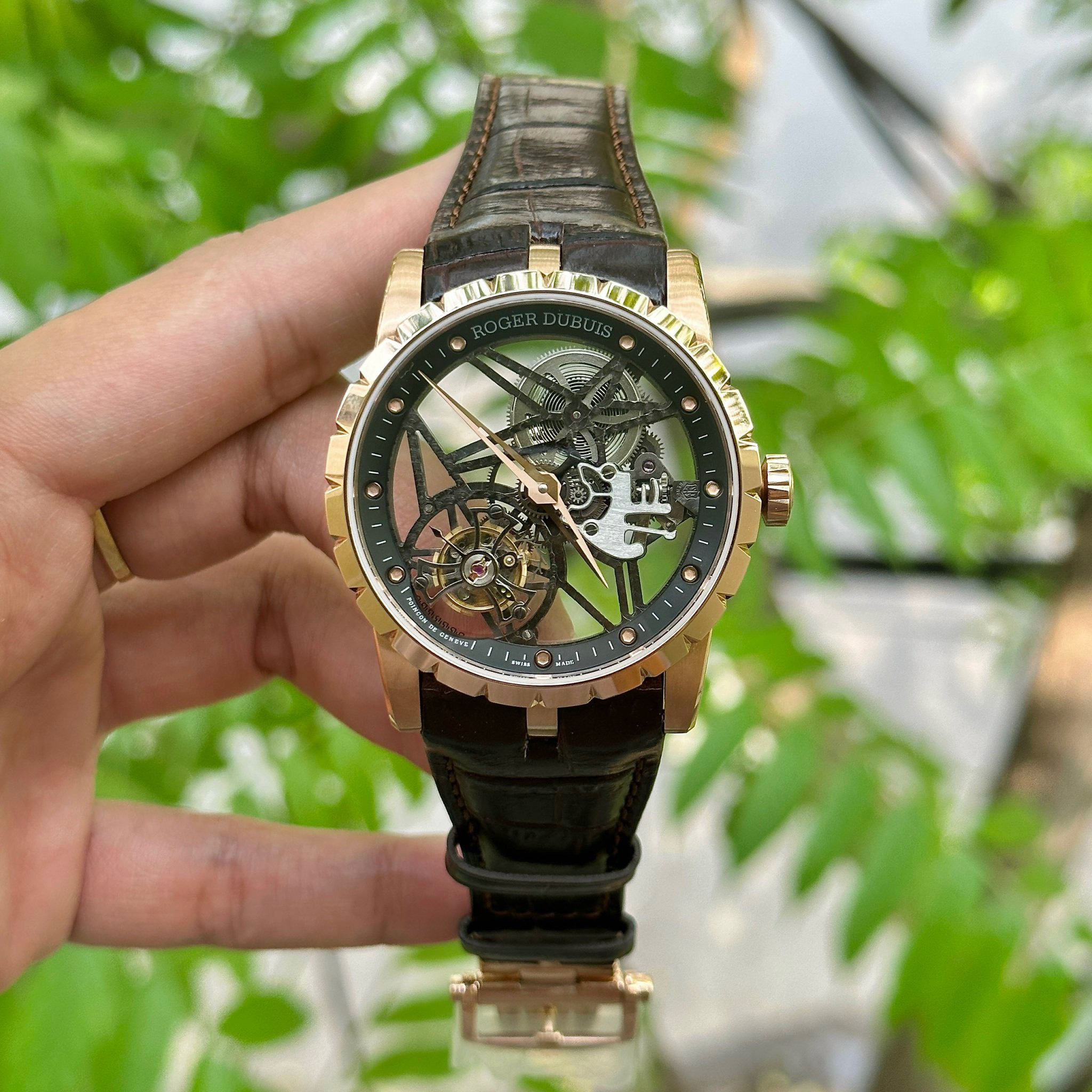 ROGER DUBUIS EXCALIBUR TOURBILLON 42 MM - Đồng Hồ Roger Dubuis - Nam - DHNTT1437