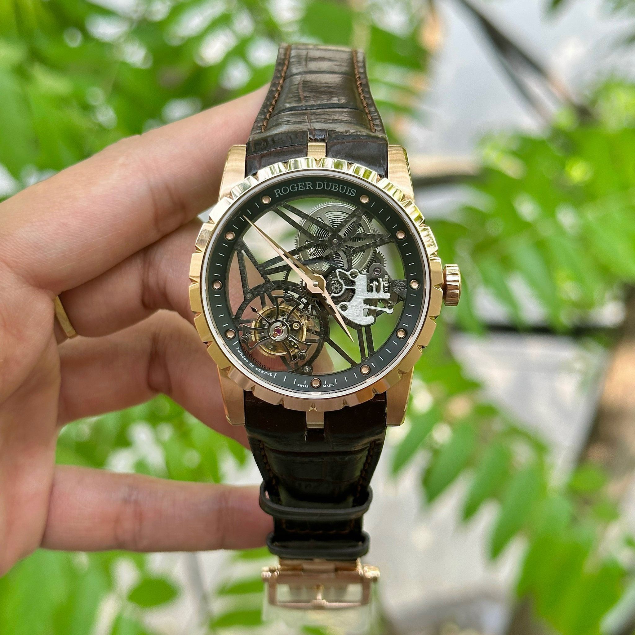 ROGER DUBUIS EXCALIBUR TOURBILLON 42 MM - Đồng Hồ Roger Dubuis - Nam - DHNTT1437