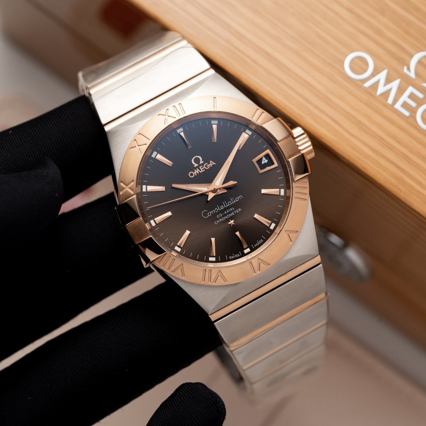 OMEGA CONSTELLATION 38 MM - Đồng Hồ Omega - Nam - DHNTT979