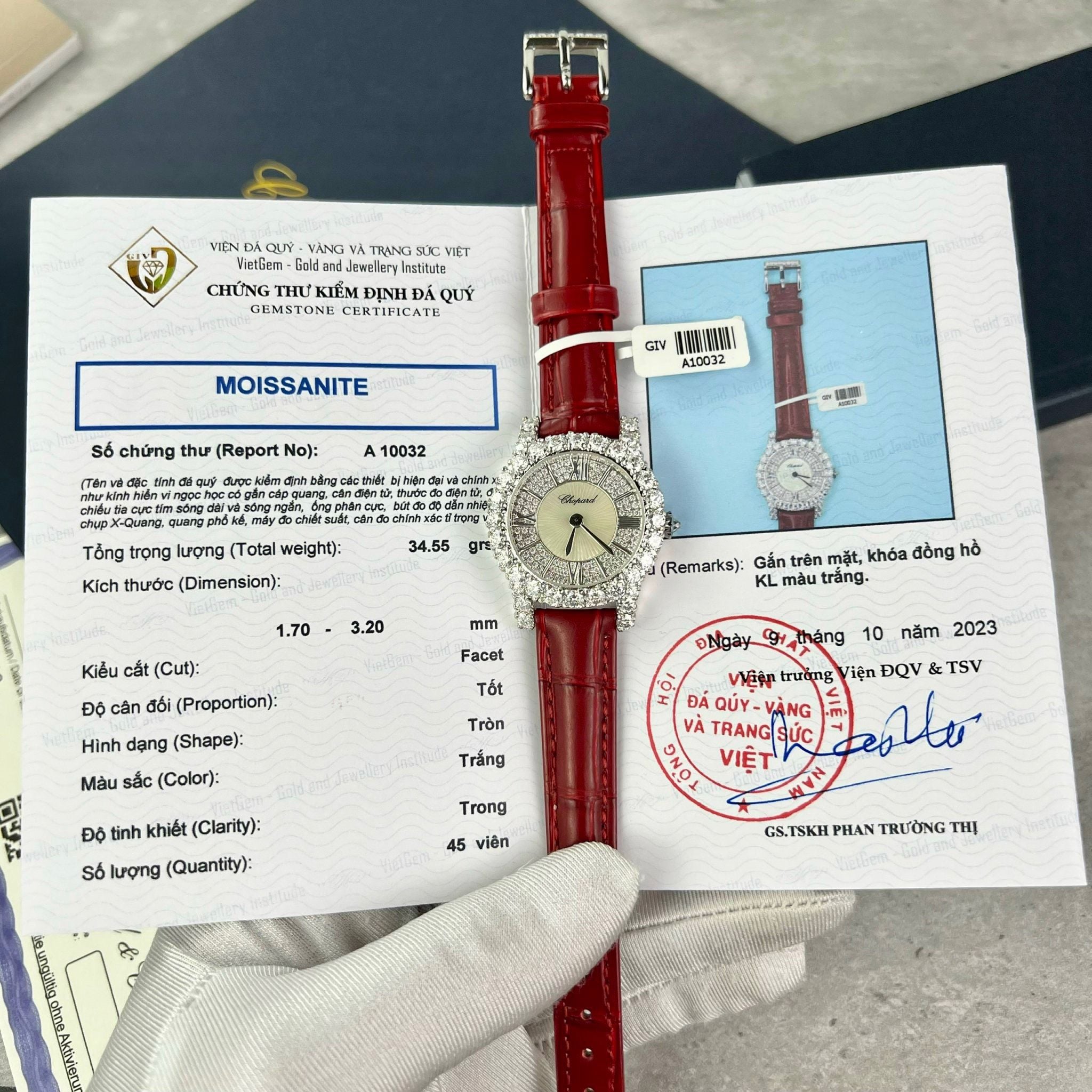 CHOPARD L'HEURE DU DIAMANT 36 MM - Đồng Hồ Chopard - Nữ - DHTT574