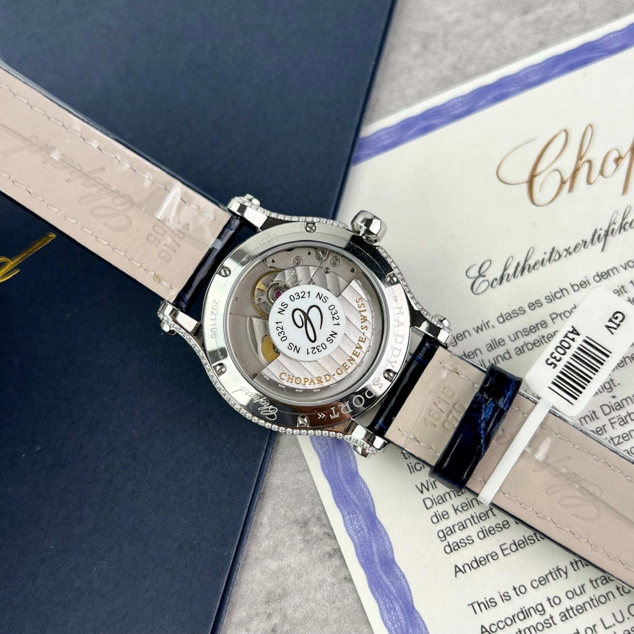 CHOPARD HAPPY SPORT JOAILLERIE 36 MM - Đồng Hồ Chopard - Nữ - DHTT575
