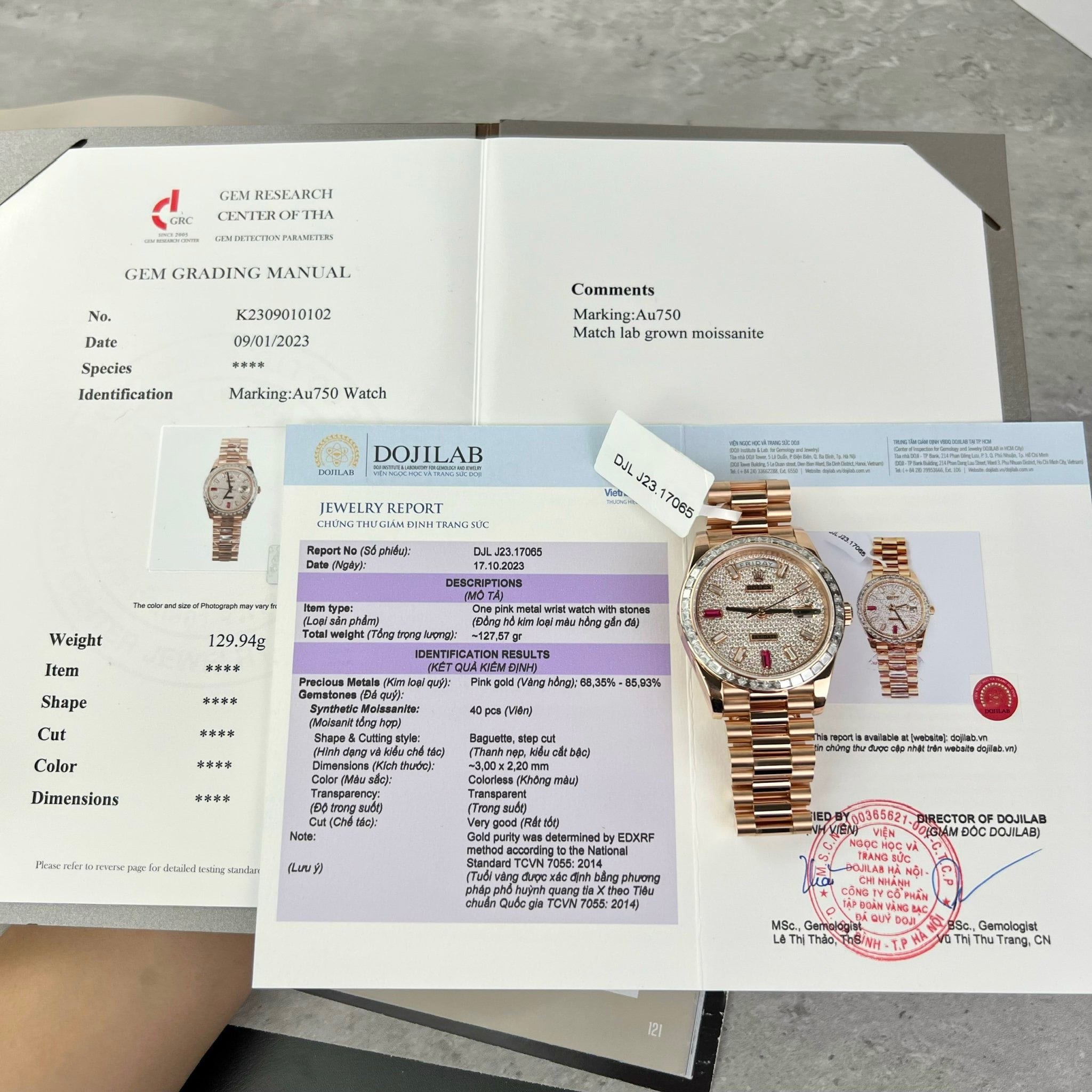 ROLEX DAY-DATE 40 MM - Đồng Hồ Rolex - Nam - DHNTT1481