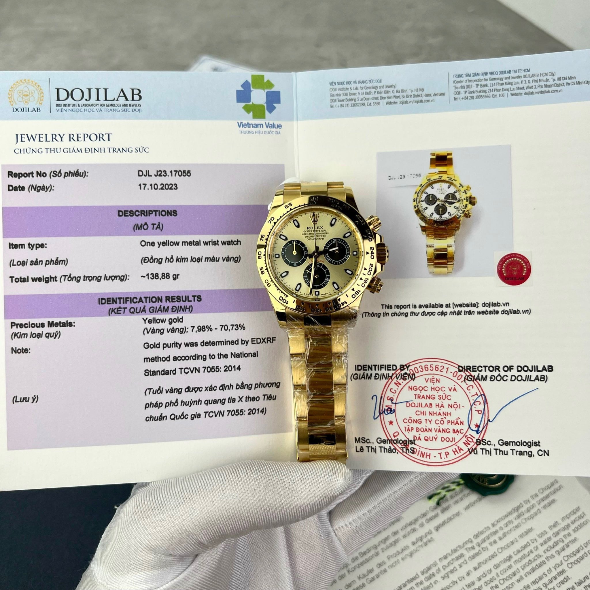 ROLEX COSMOGRAPH DAYTONA 40 MM - Đồng Hồ Rolex - Nam - DHNTT1486