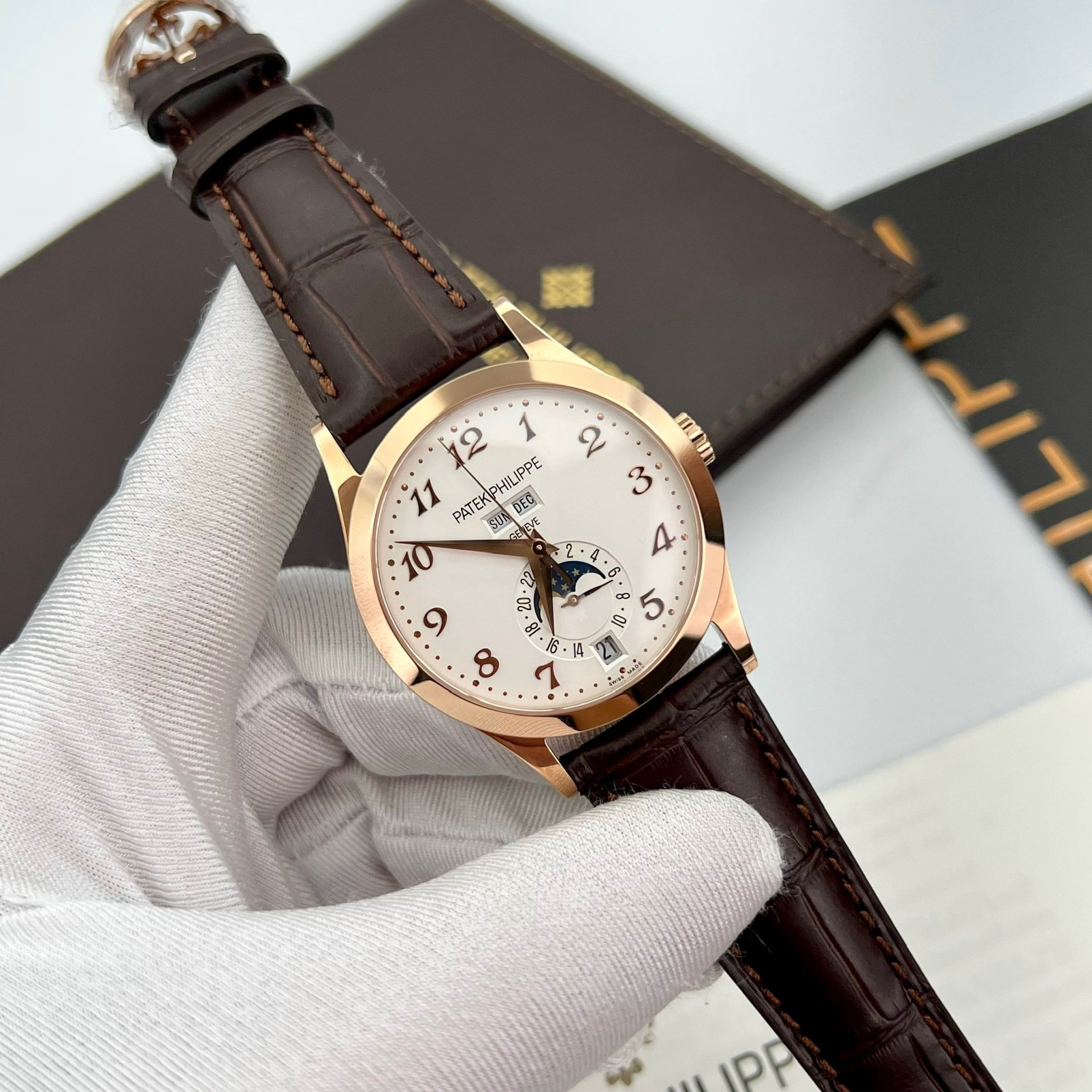PATEK PHILIPPE COMPLICATIONS 39 MM - Đồng Hồ Patek Philippe - Nam - DHNTT1488