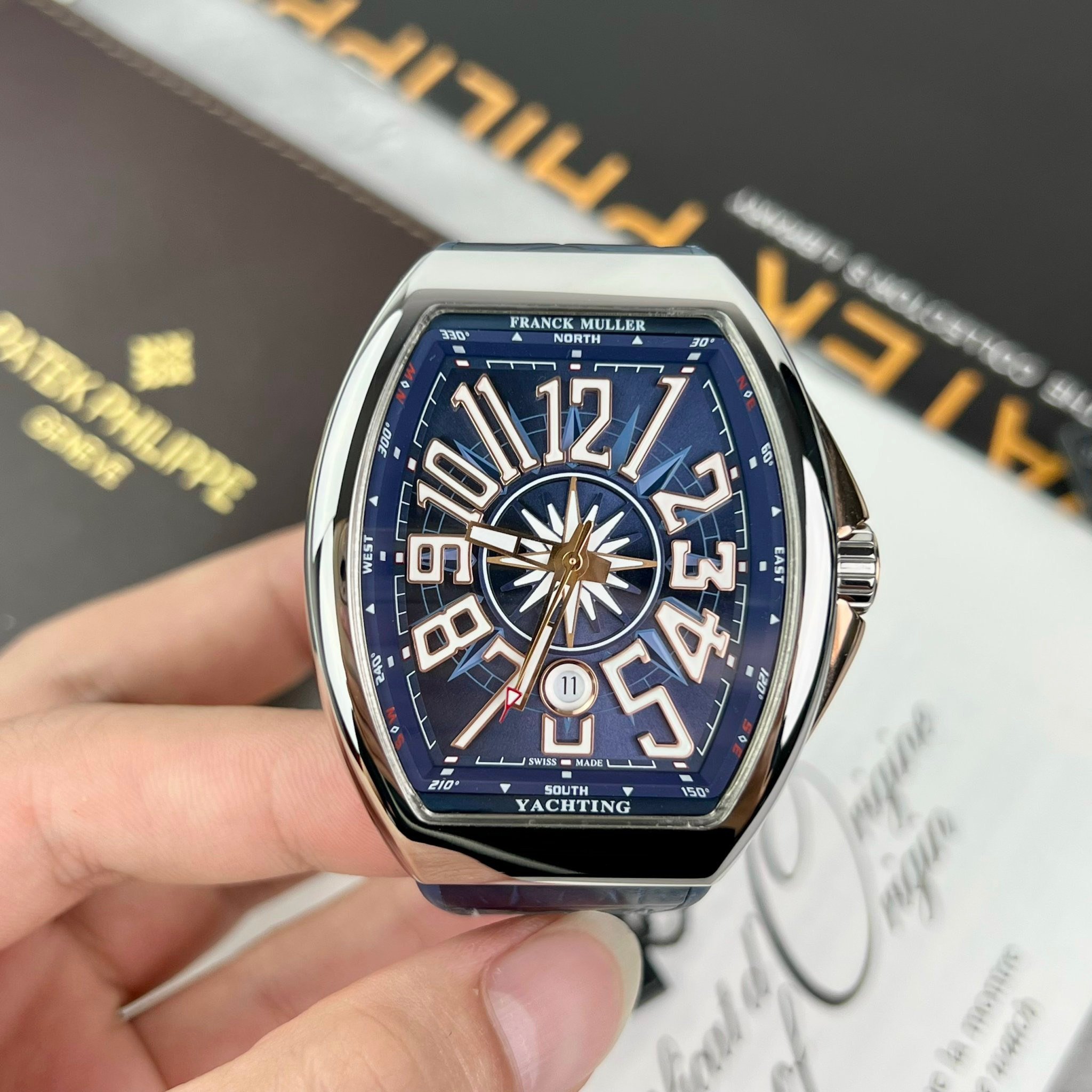 FRANCK MULLER VANGUARD YACHTING 45 MM - Đồng Hồ Franck Muller - Nam - DHNTT192