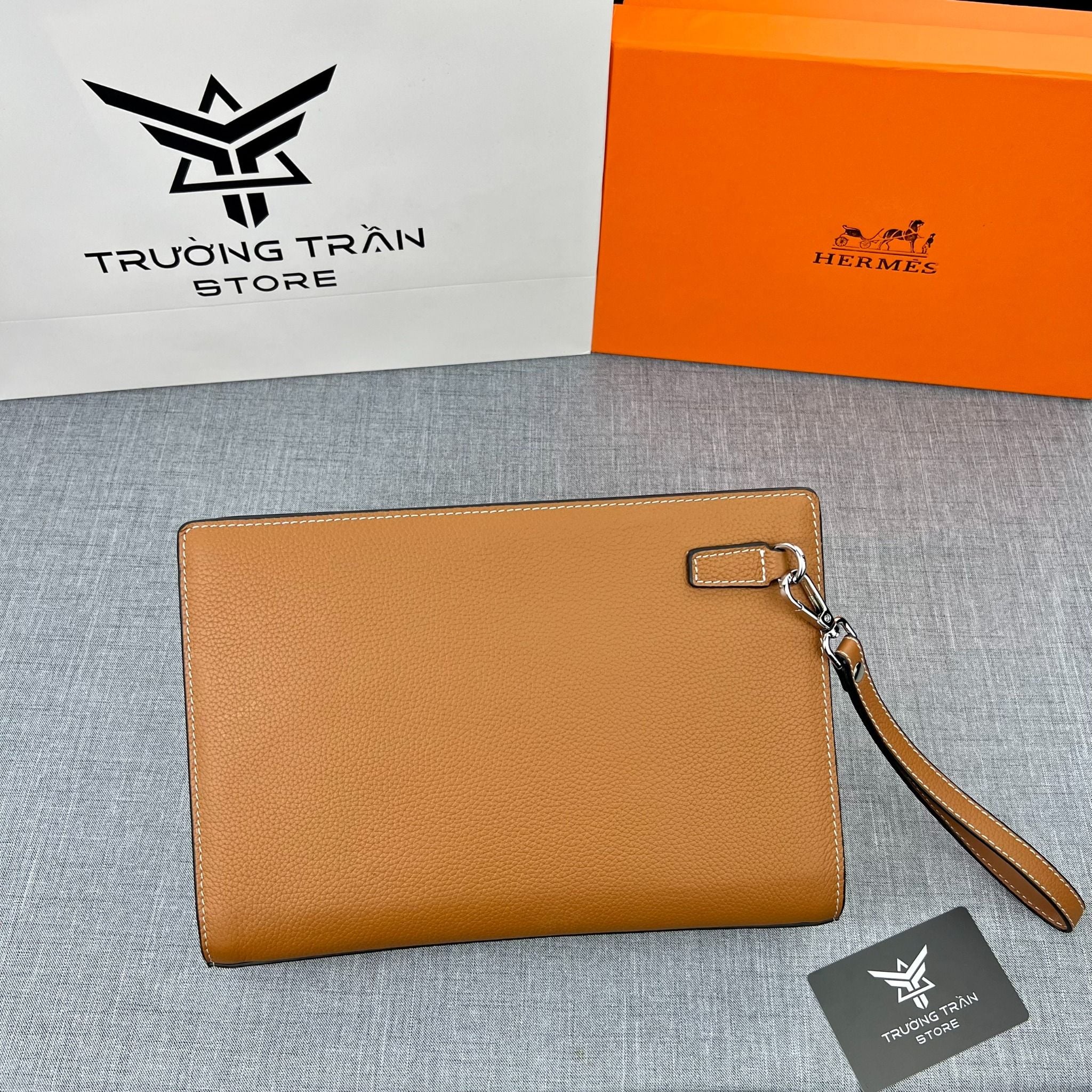 Clutch - Ví Khóa Số Hermes - Nam - CLTT313