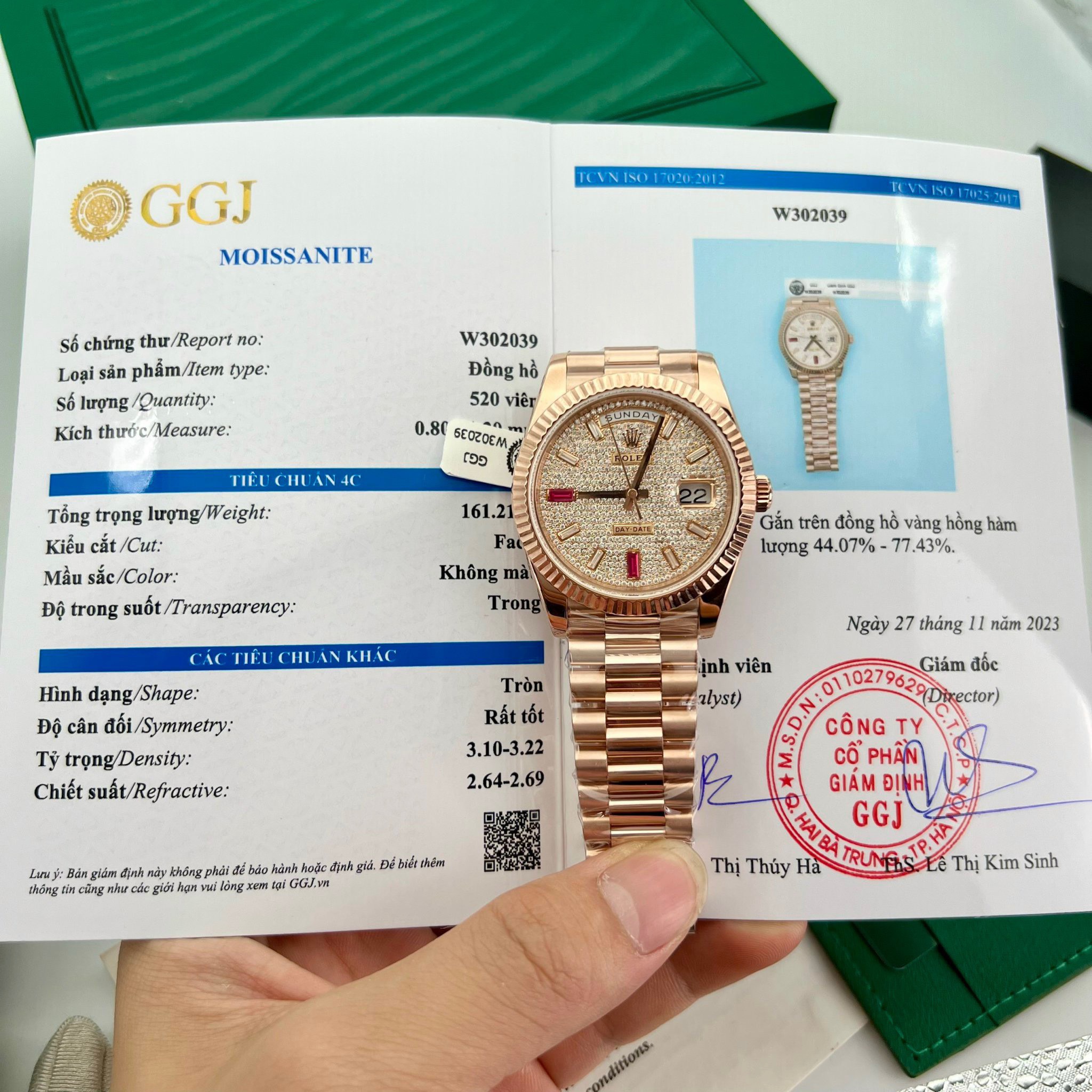 ROLEX DAY-DATE 40 MM - Đồng Hồ Rolex - Nam - DHNTT1563