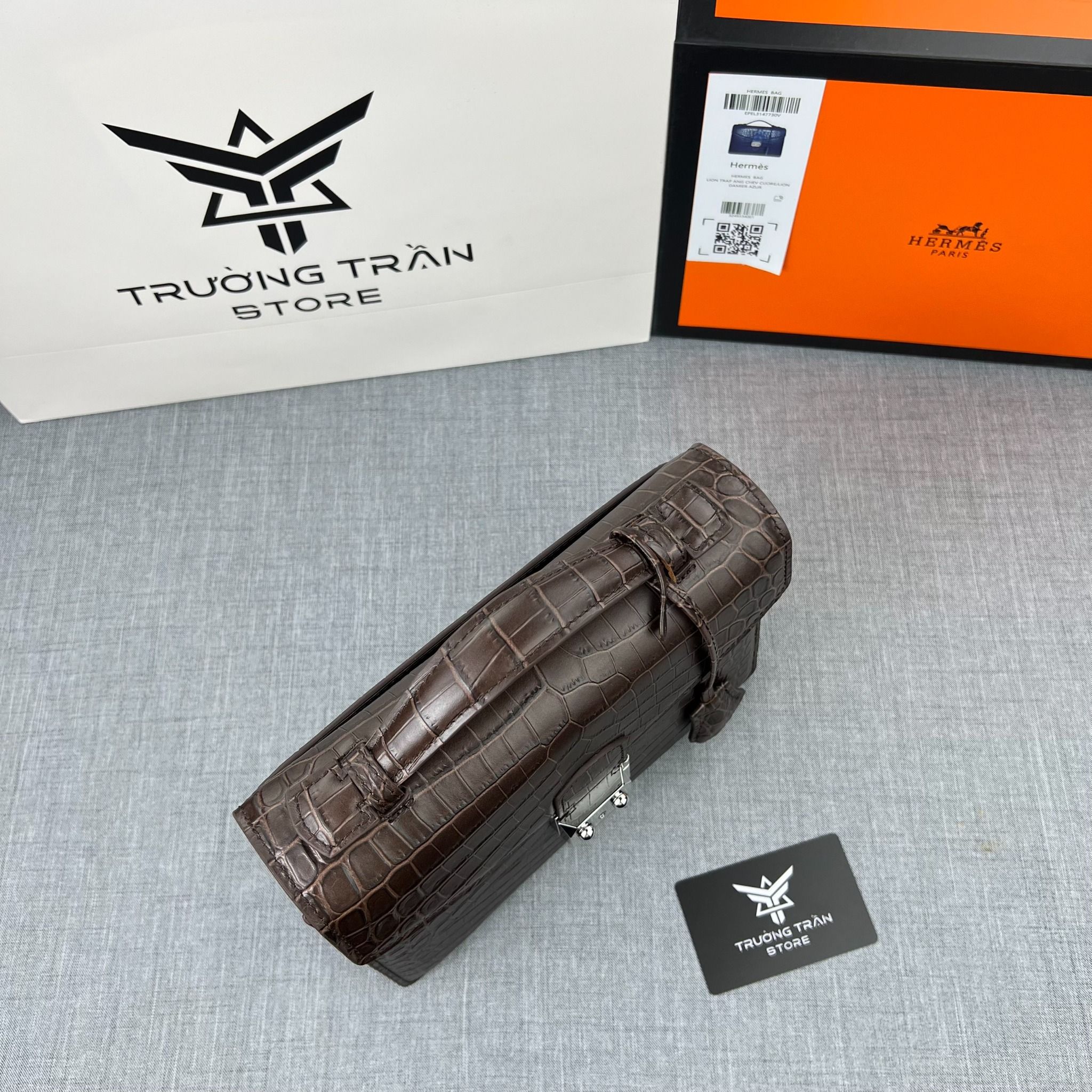 Clutch - Ví Cầm Tay Hermes - Nam - CLTT303