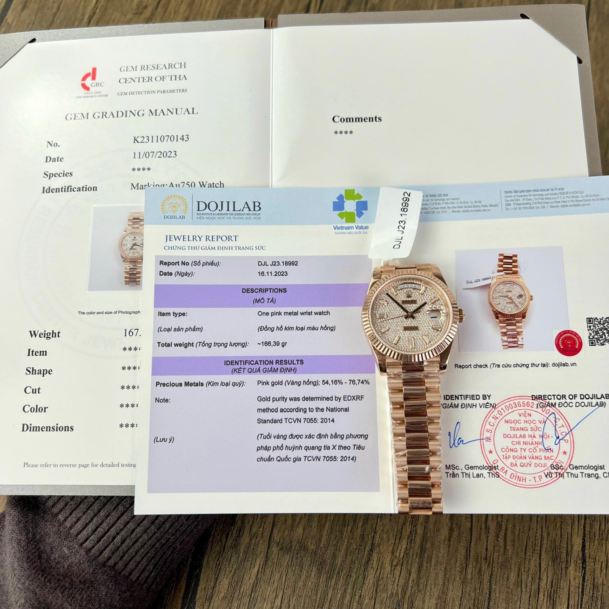 ROLEX DAY-DATE 40 MM - Đồng Hồ Rolex - Nam - DHNTT1564