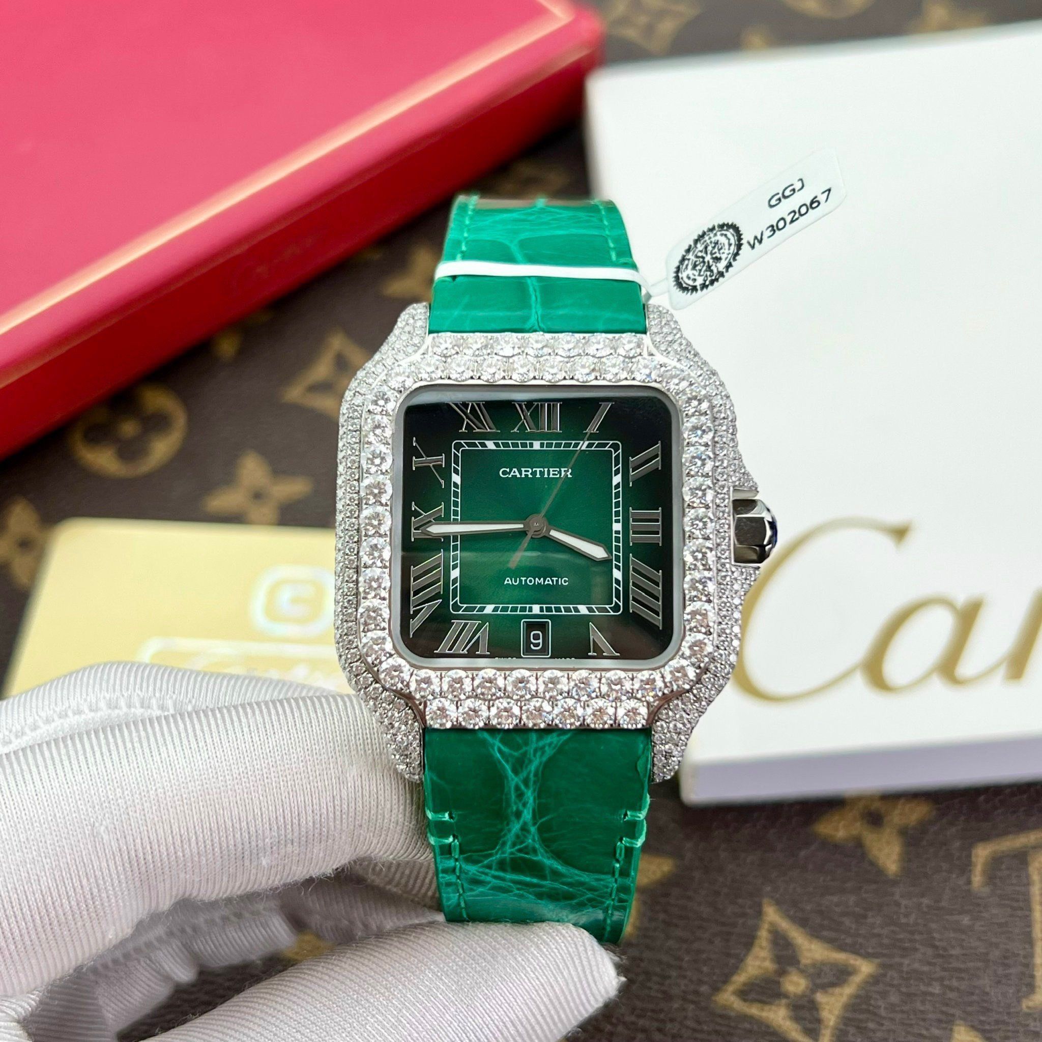 CARTIER SANTOS DE 40 MM - Đồng Hồ Cartier - Nam - DHNTT1573